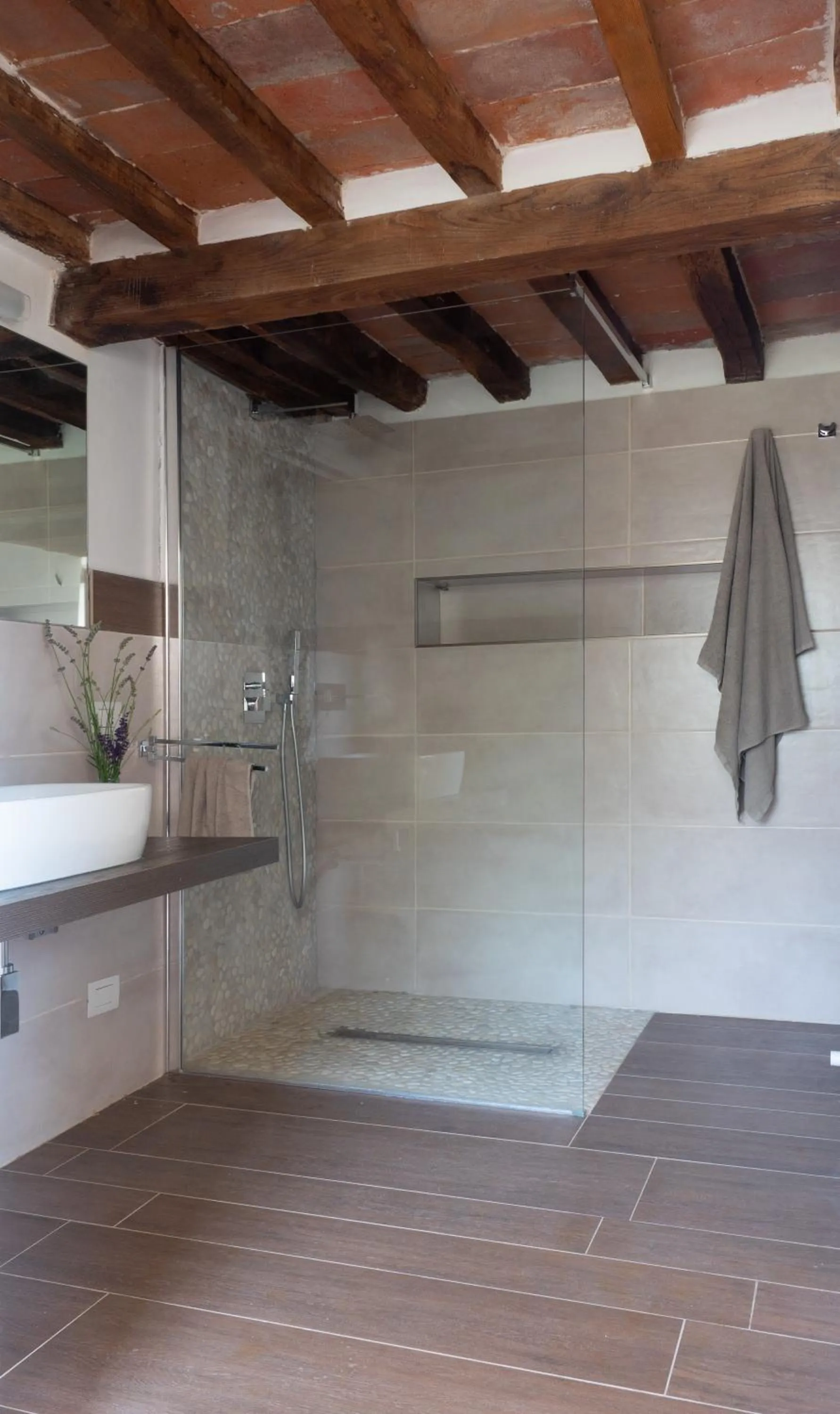 Bathroom in Relais Il Furioso