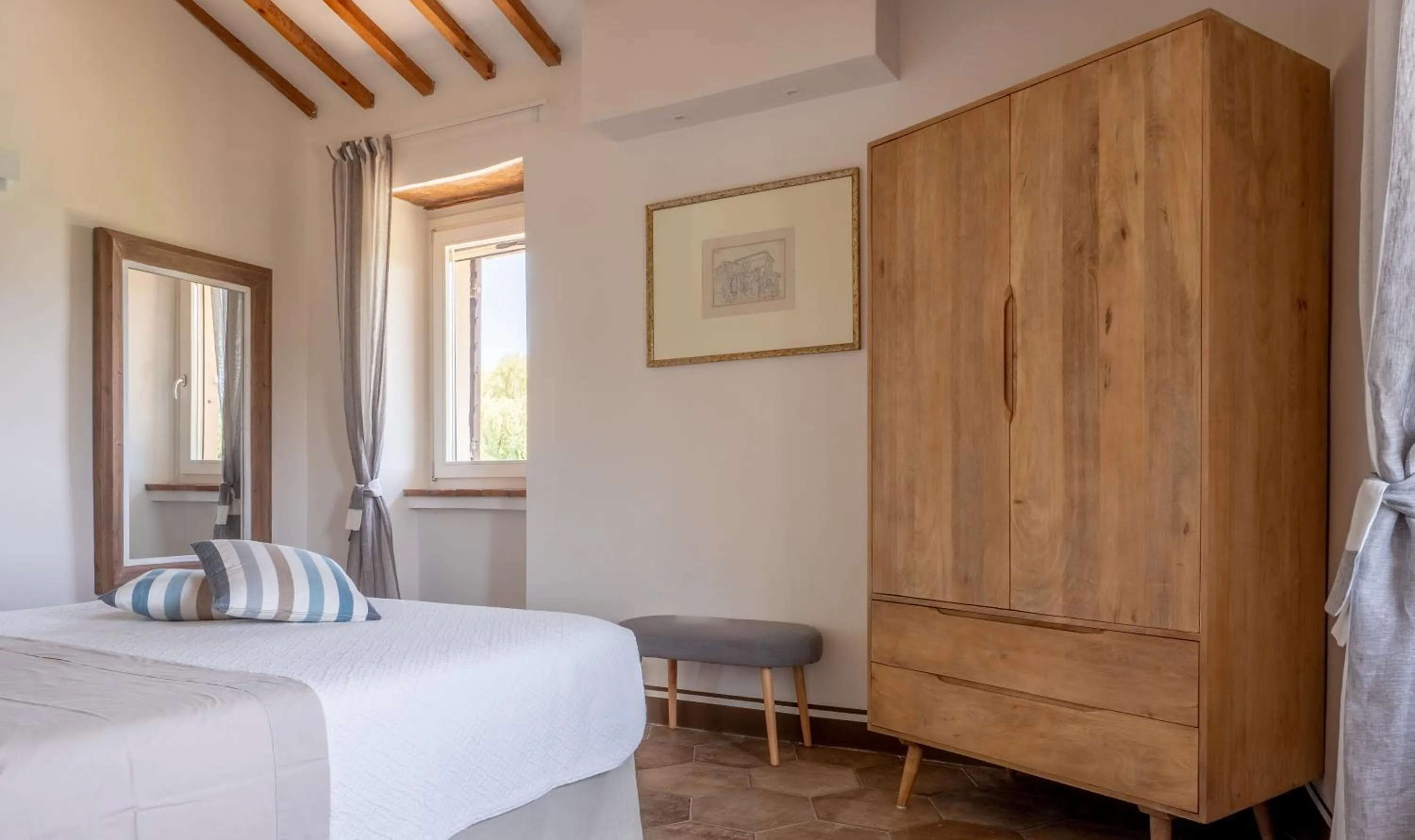 Bedroom in Relais Il Furioso