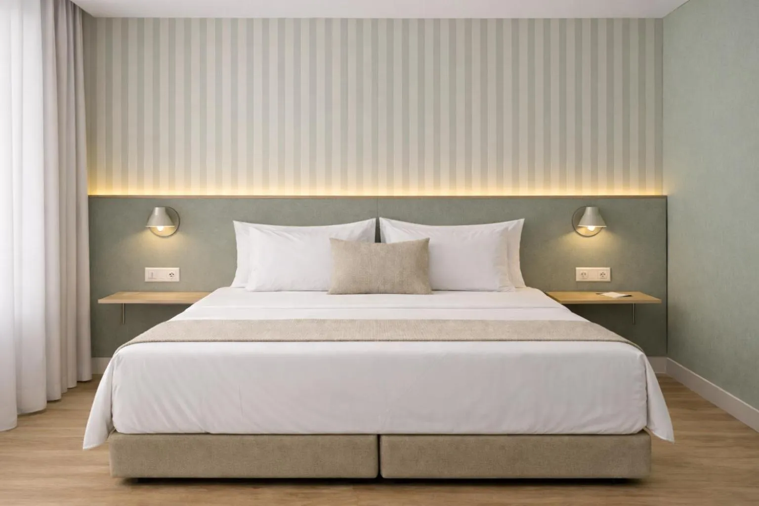 Bed in Hotel Can Solé