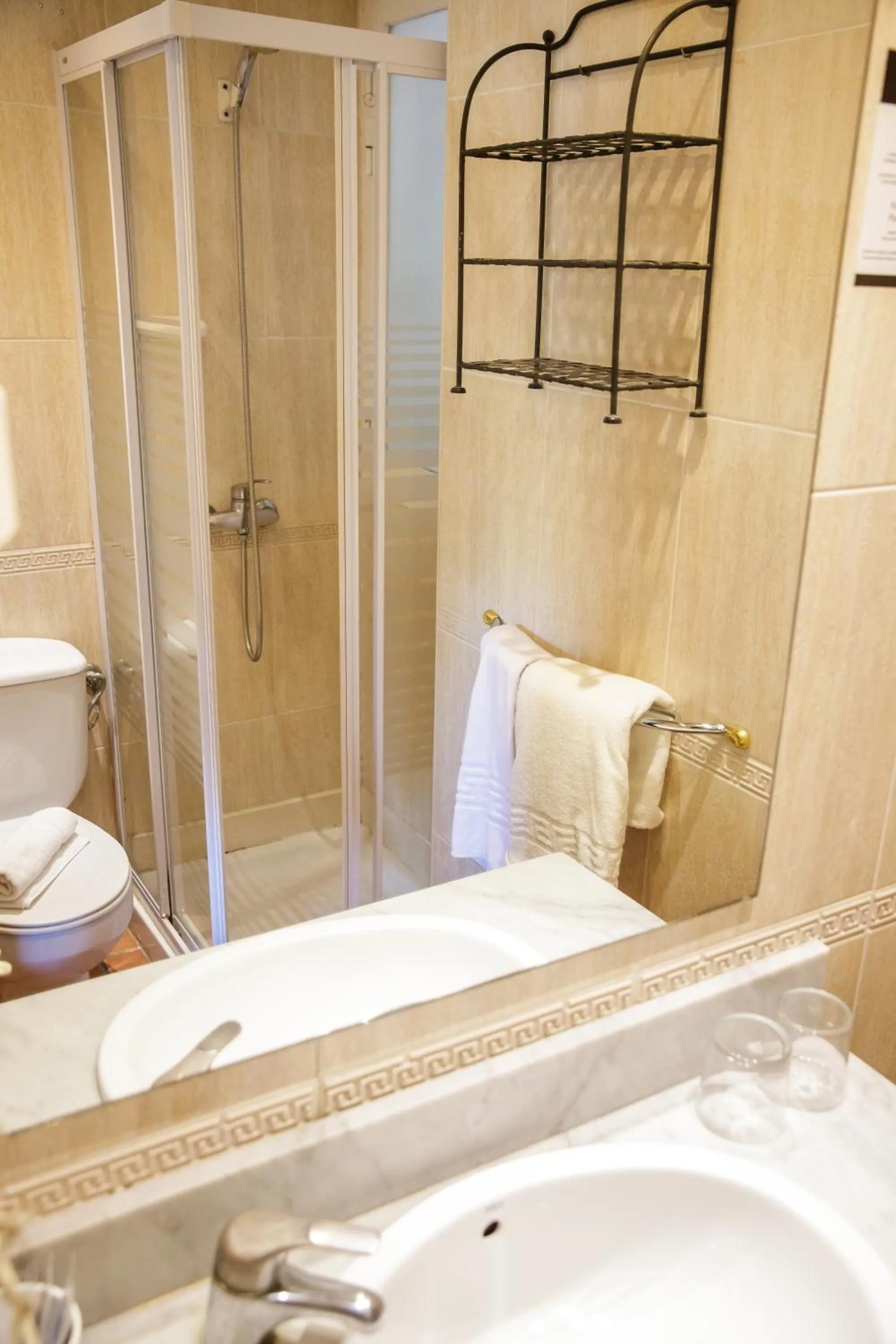 Bathroom in Hotel Can Solé