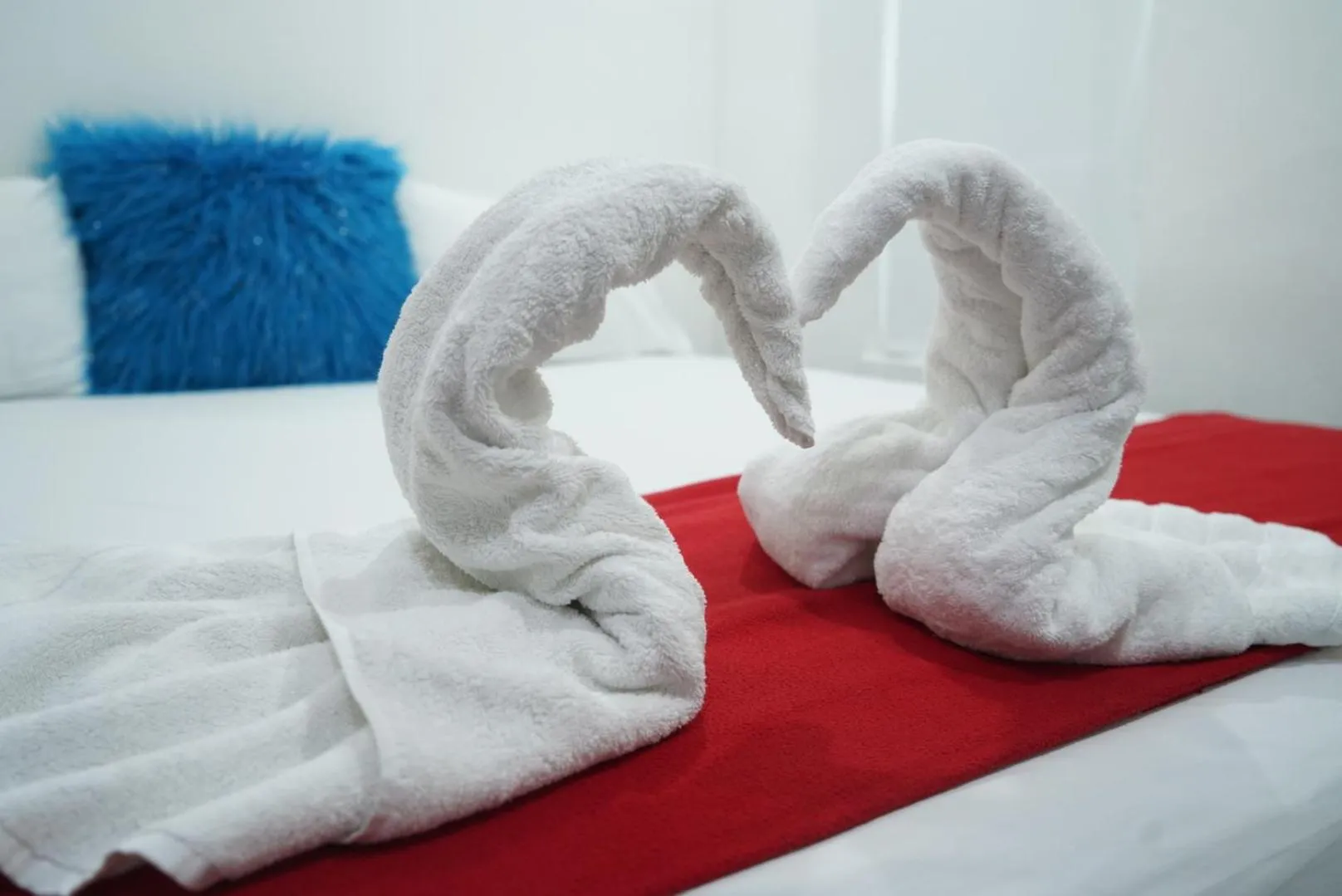 Bed in Hotel Sun River