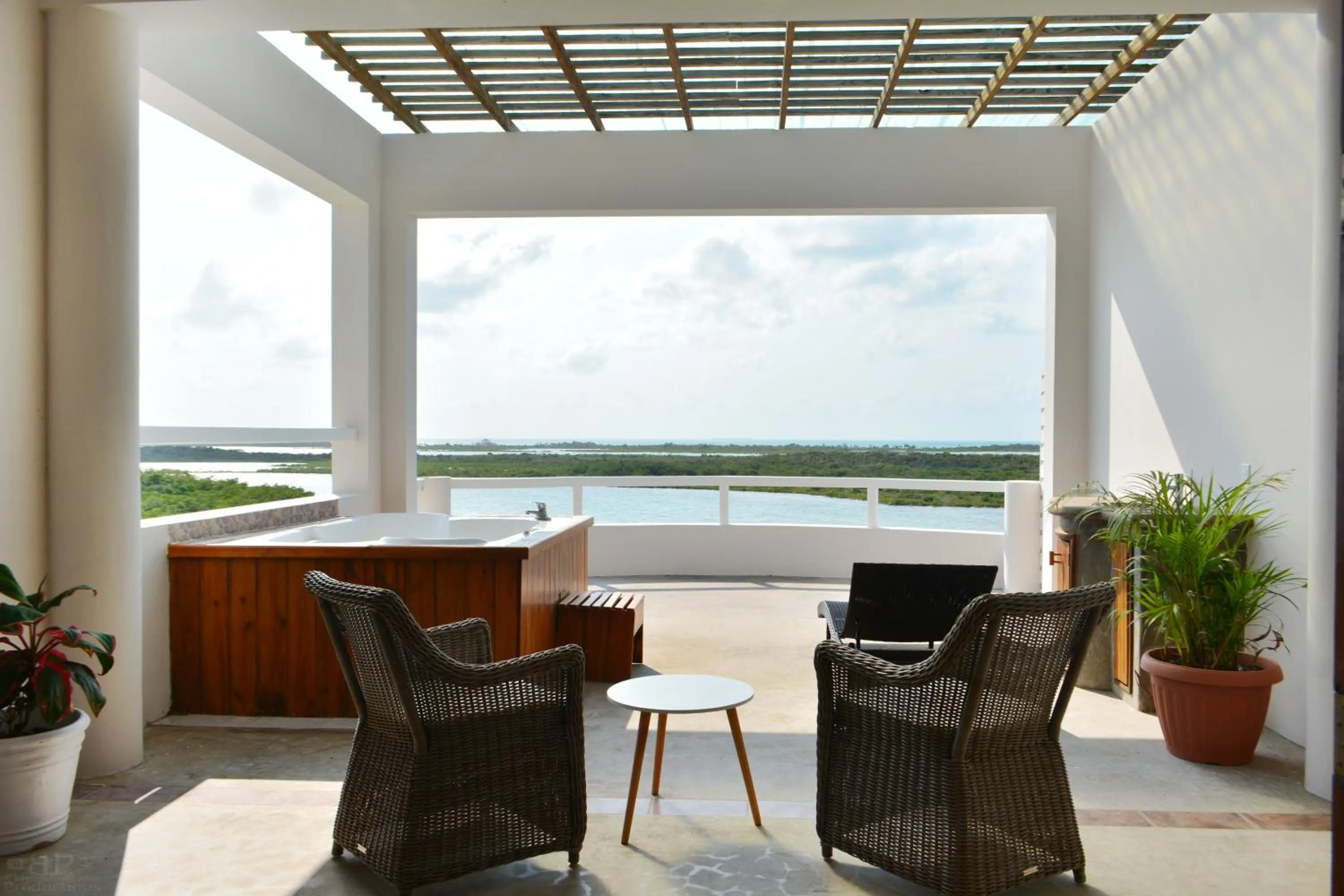 Balcony/Terrace in Brahma Blue Resort