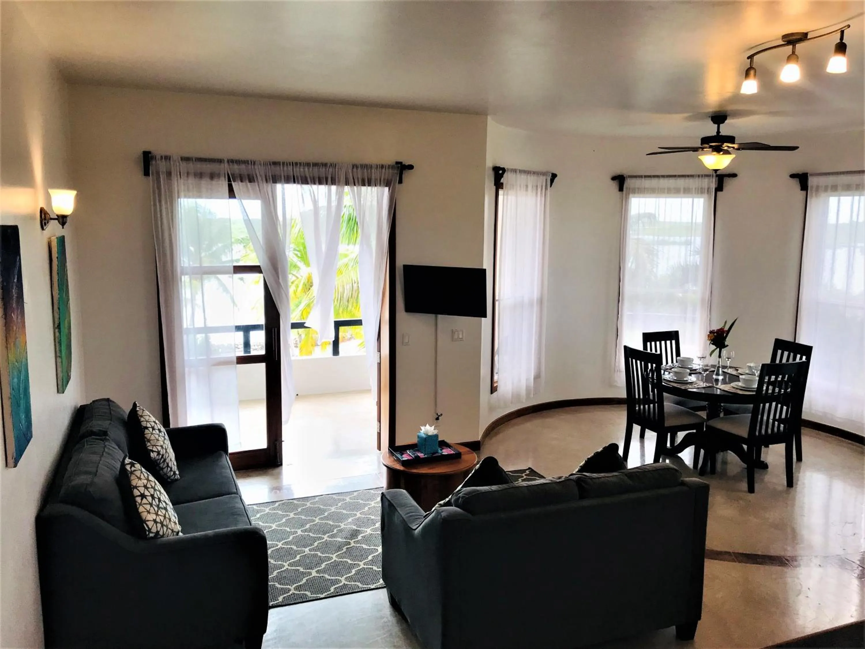 Living room in Brahma Blue Resort