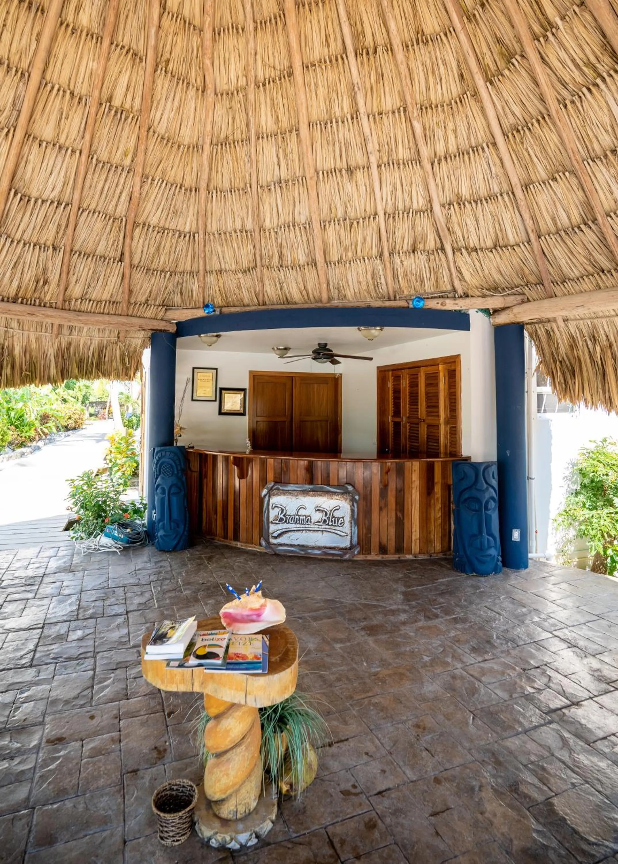 Lobby or reception in Brahma Blue Resort