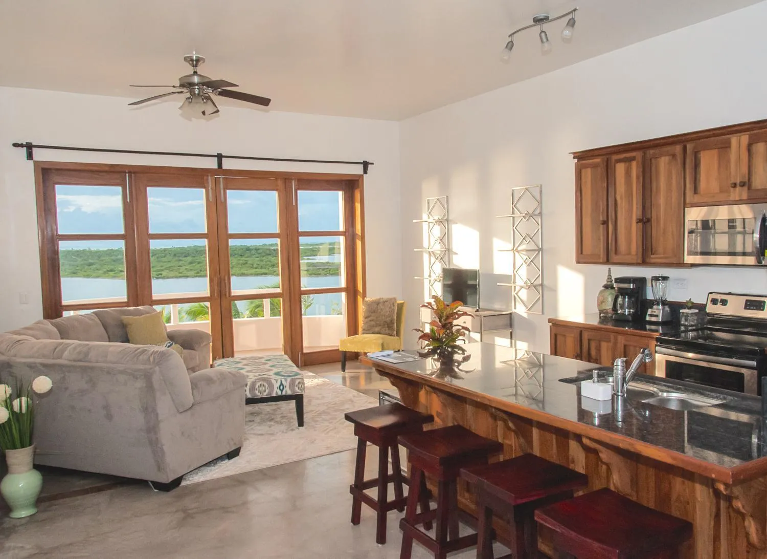 Living room in Brahma Blue Resort