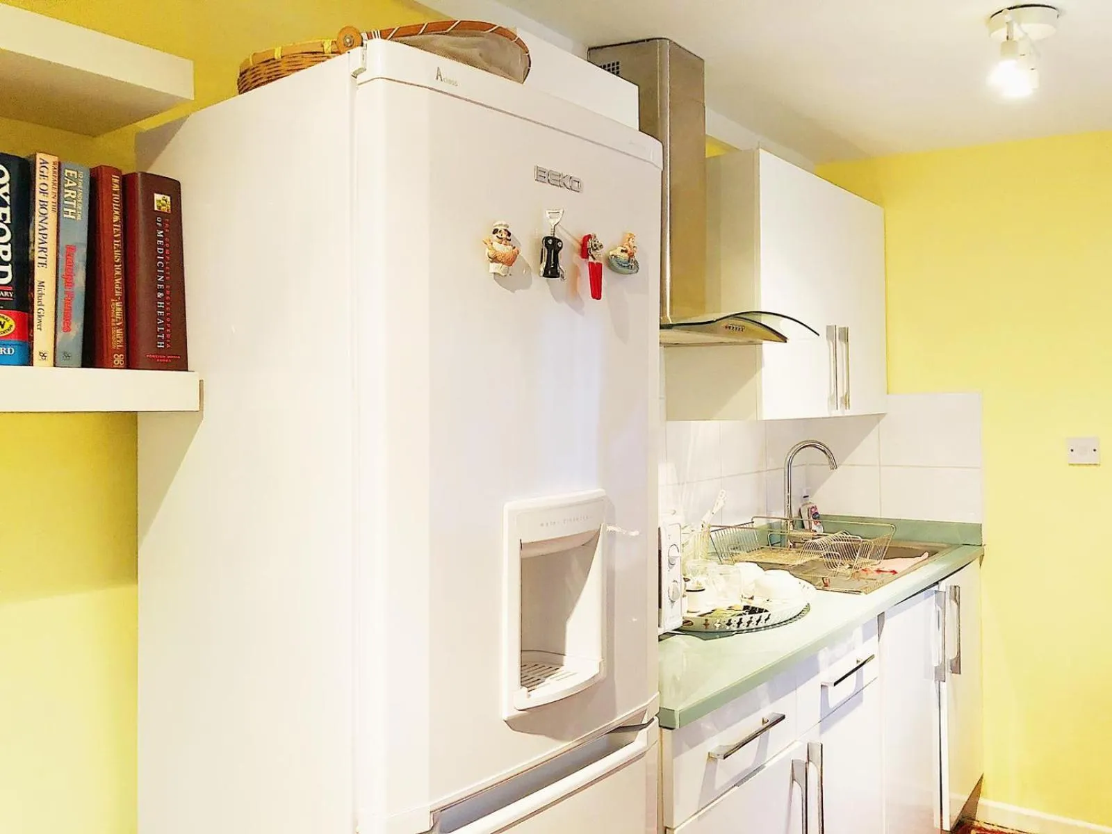 Kitchen or kitchenette in Caspian Hotel