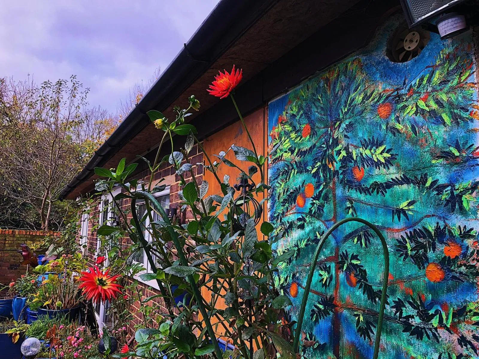 Garden view in Caspian Hotel