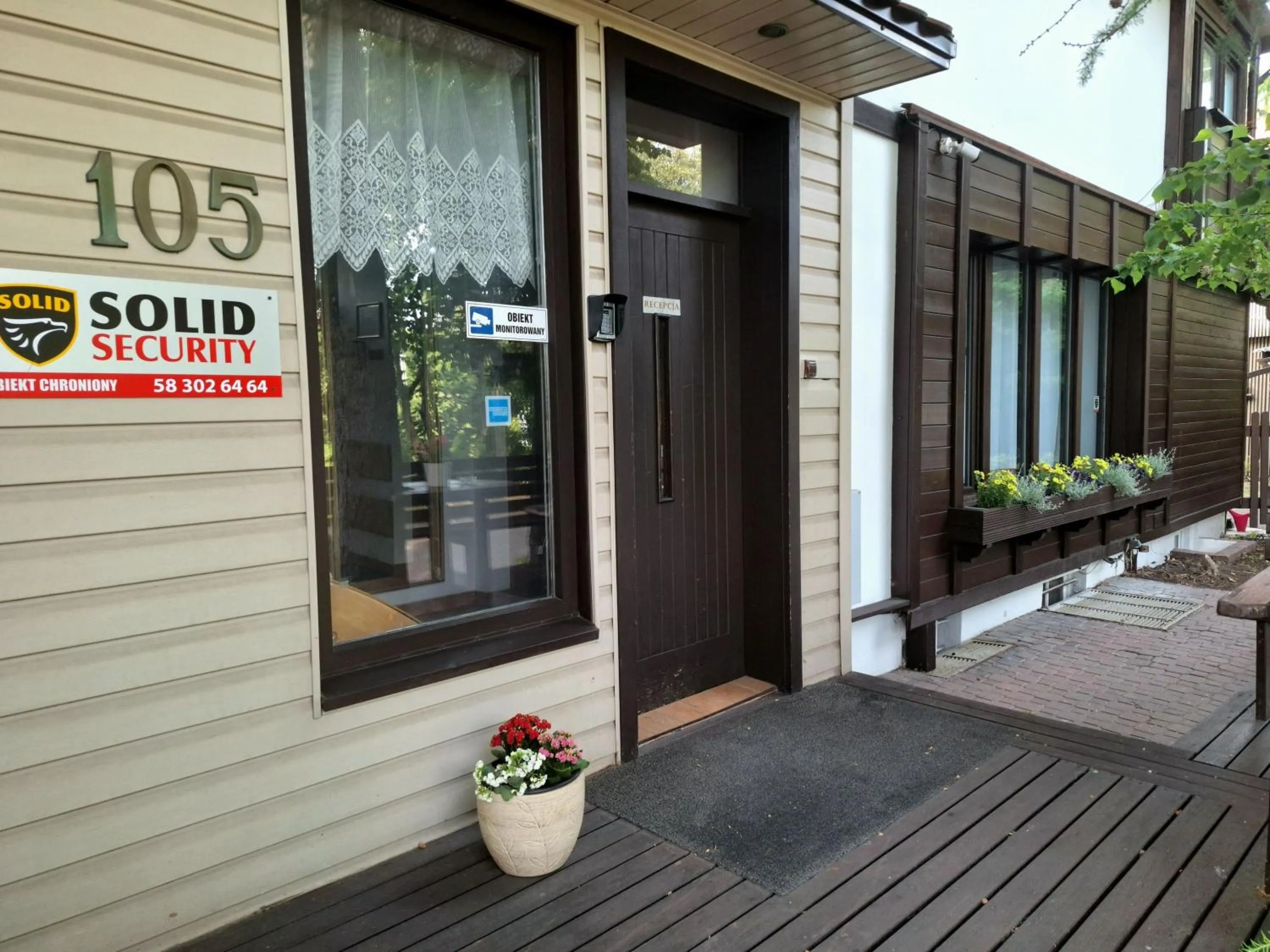 Property building in Nowa Villa Zosieńka darmowy free PARKING