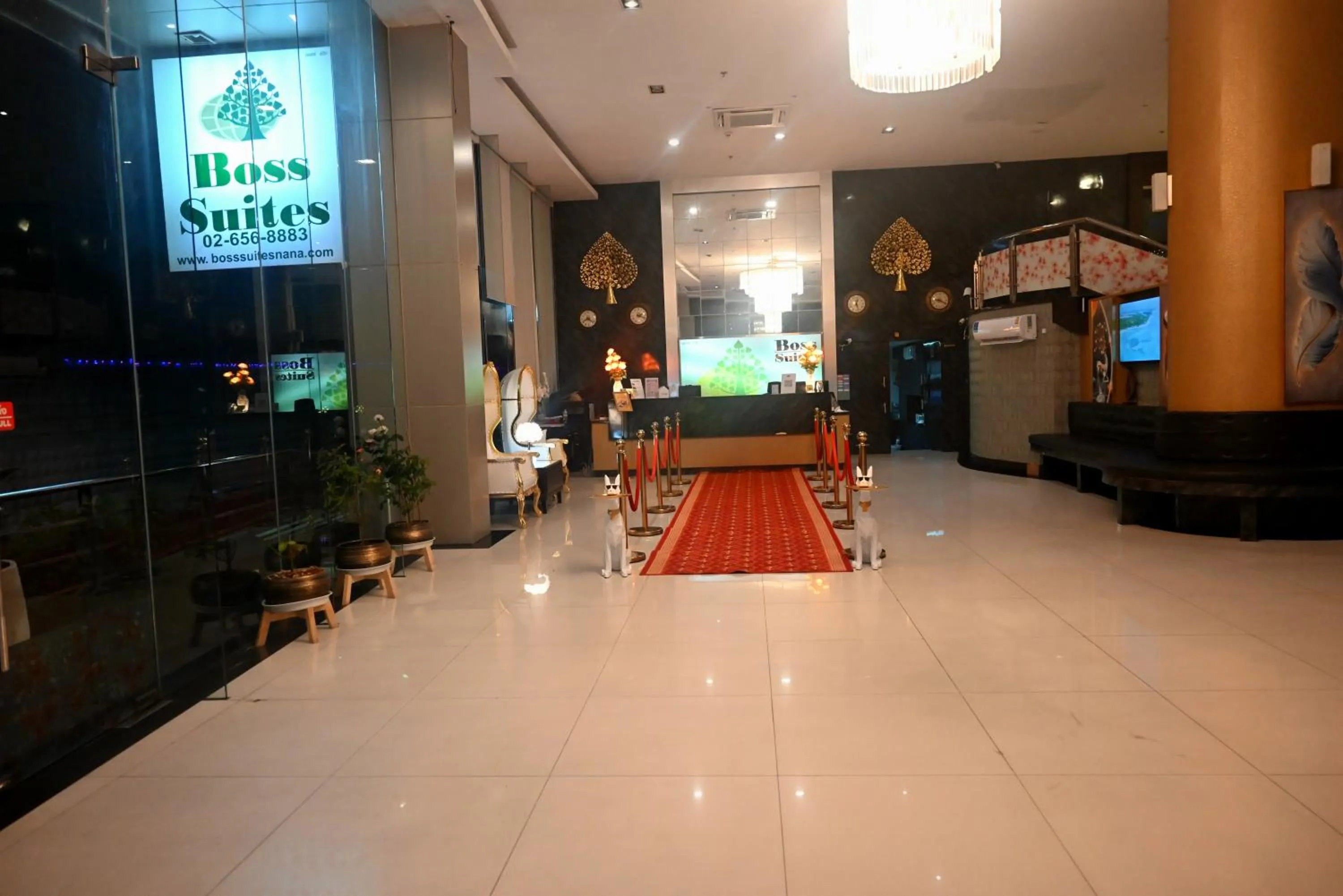 Property building in Boss Suites Nana Hotel