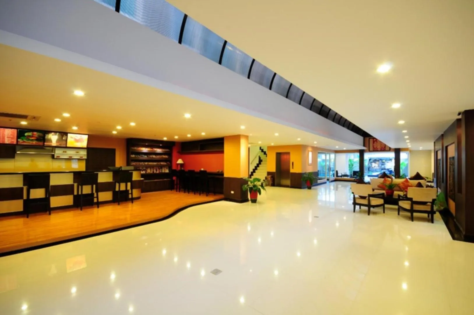 Property building in Boss Suites Nana Hotel