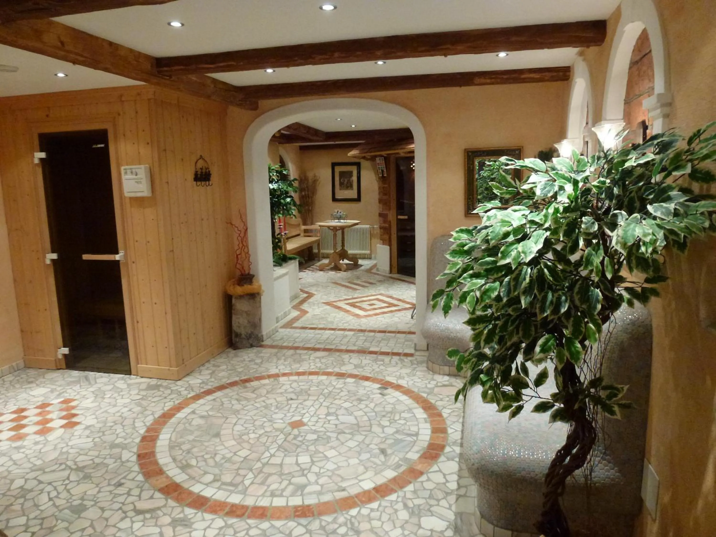 Sauna in Hotel Garni Landhaus Trenkenbach