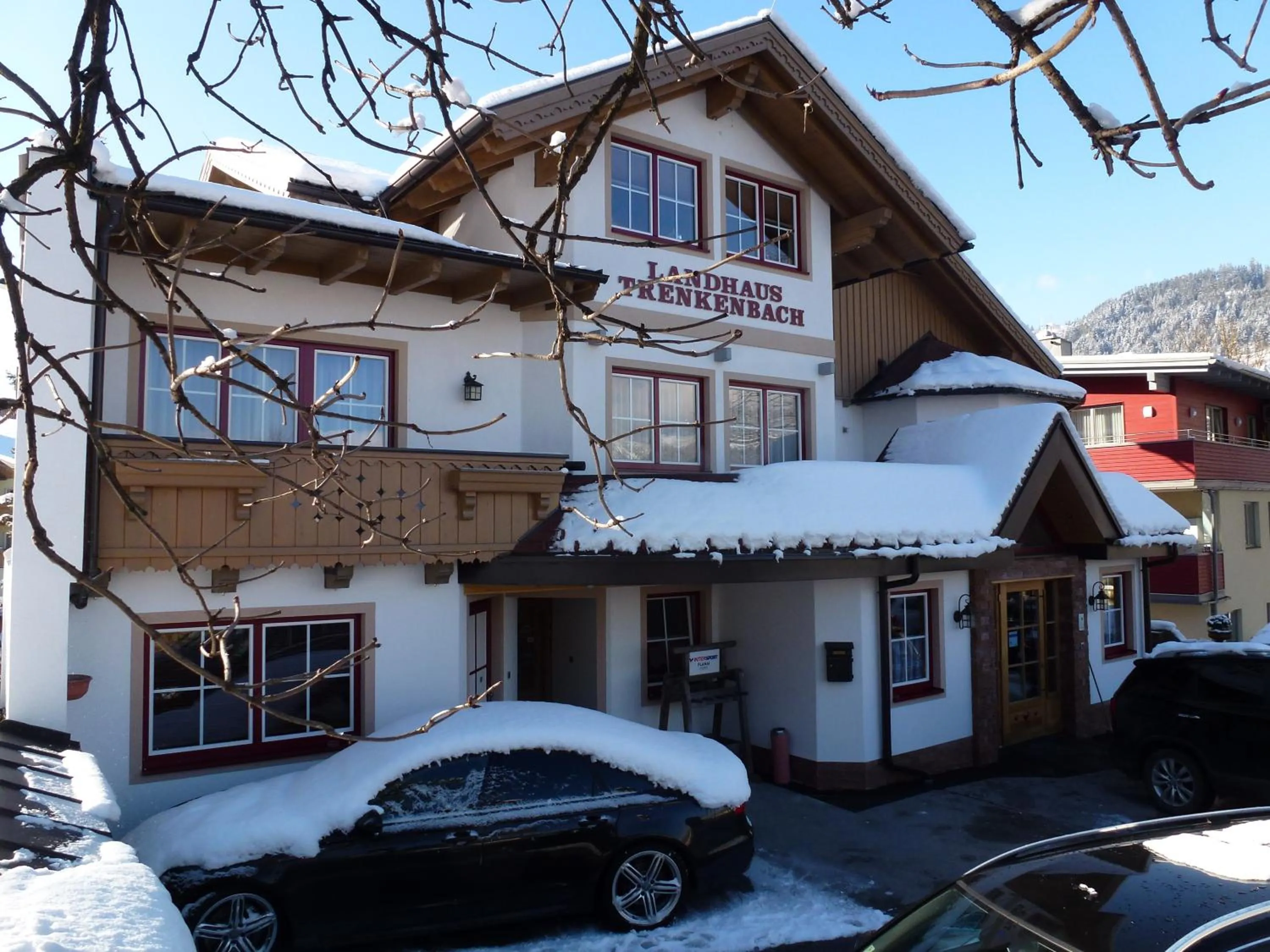 Property building in Hotel Garni Landhaus Trenkenbach