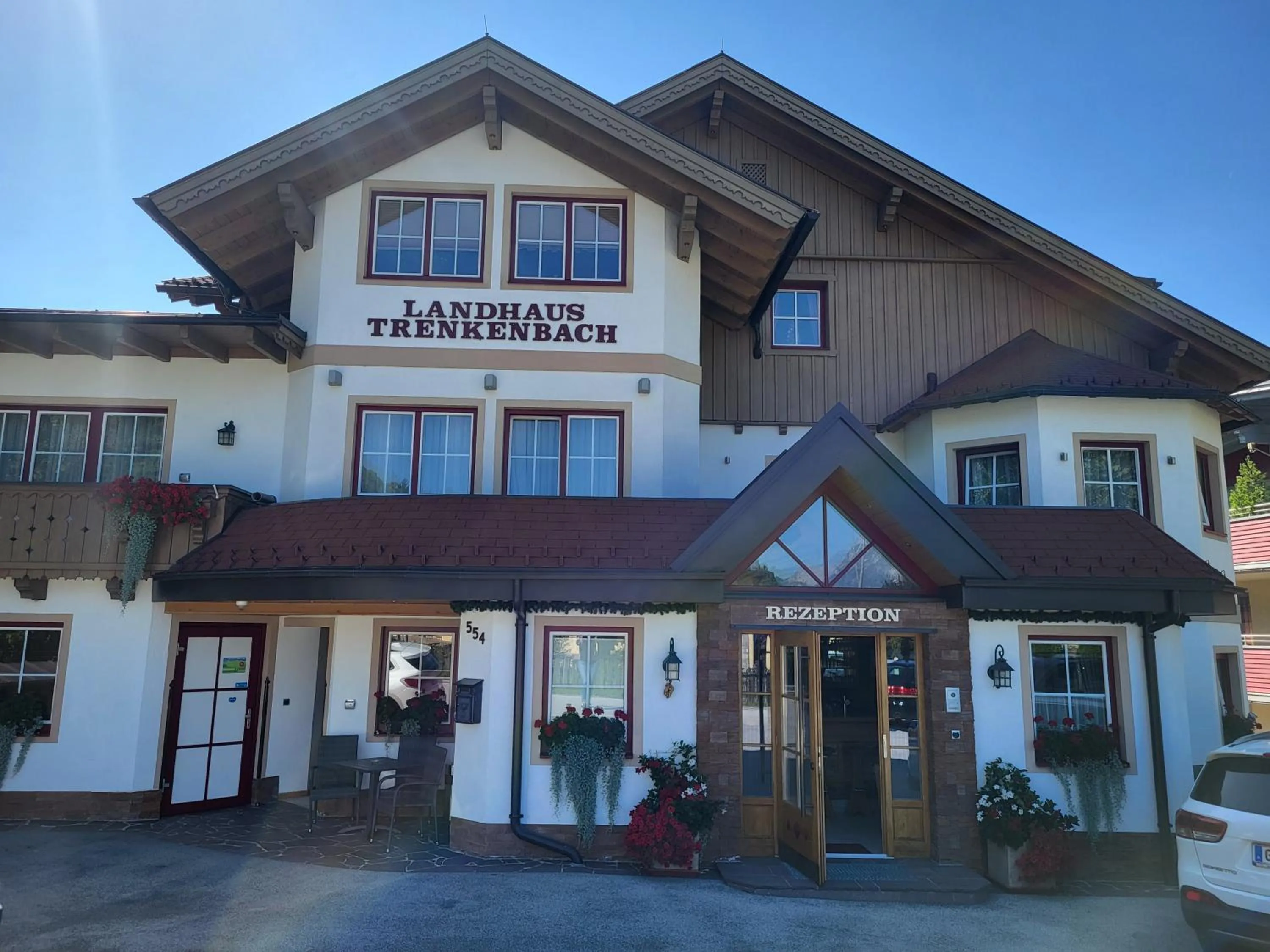 Property building in Hotel Garni Landhaus Trenkenbach