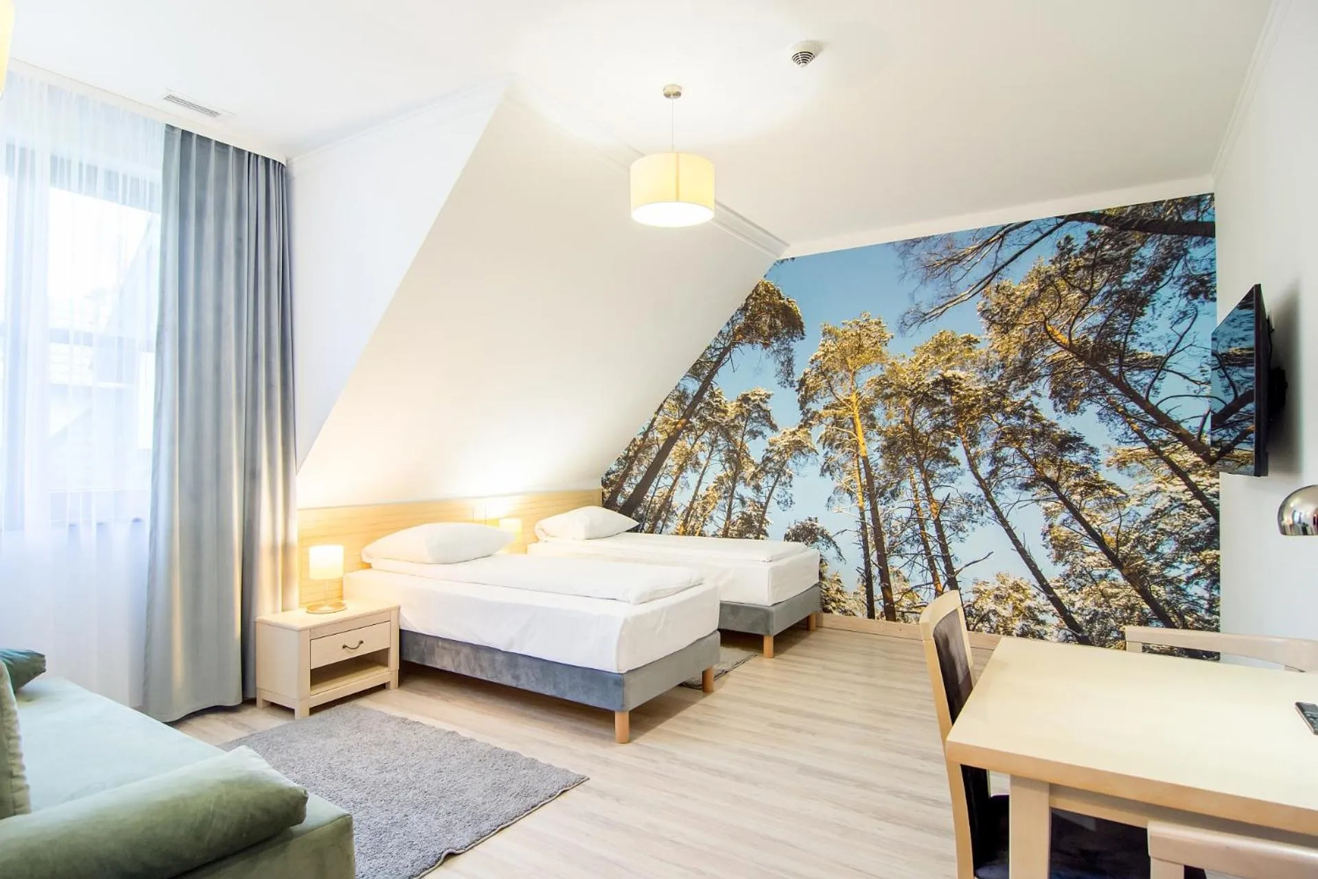 Photo of the whole room, Bed in Hotel Barczyzna Medical Spa