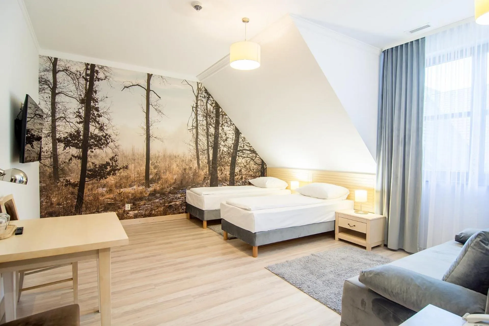 Photo of the whole room, Bed in Hotel Barczyzna Medical Spa