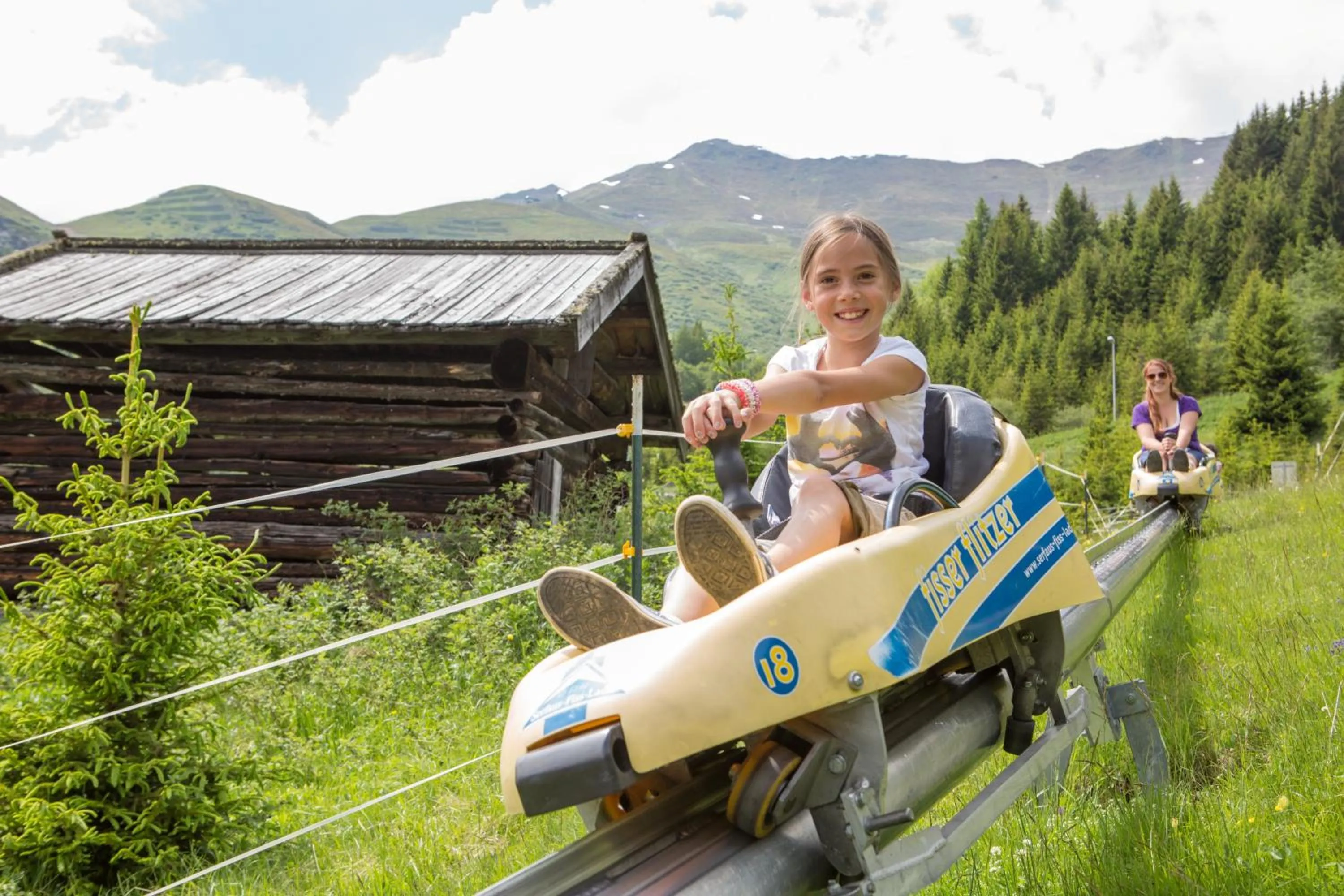 Children play ground in Hotel Bergblick 4 Sterne Superior