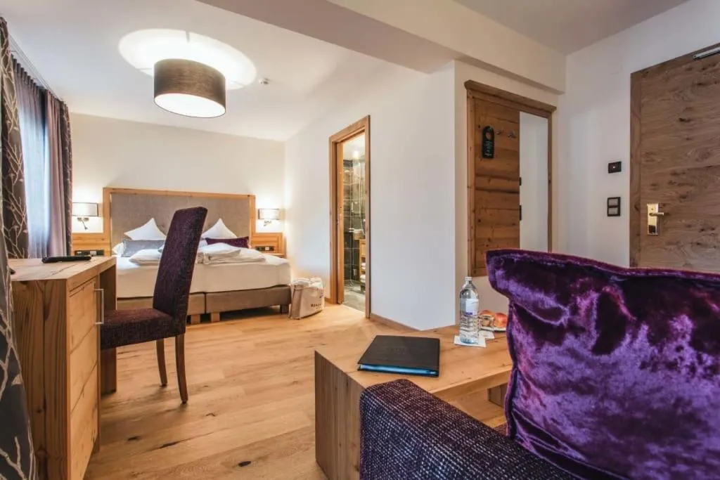 Bed in Hotel Bergblick 4 Sterne Superior