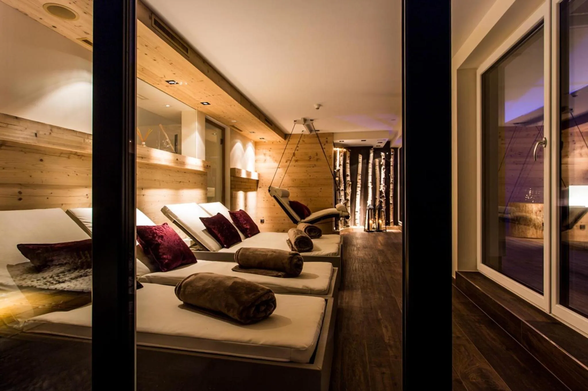 Spa and wellness centre/facilities, Bed in Hotel Bergblick 4 Sterne Superior