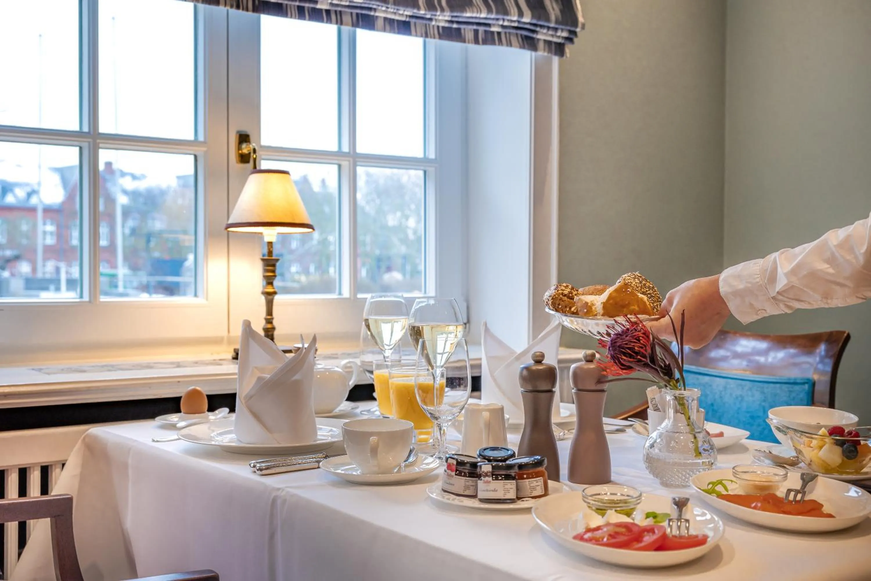 Breakfast in Hotel Stadt Hamburg