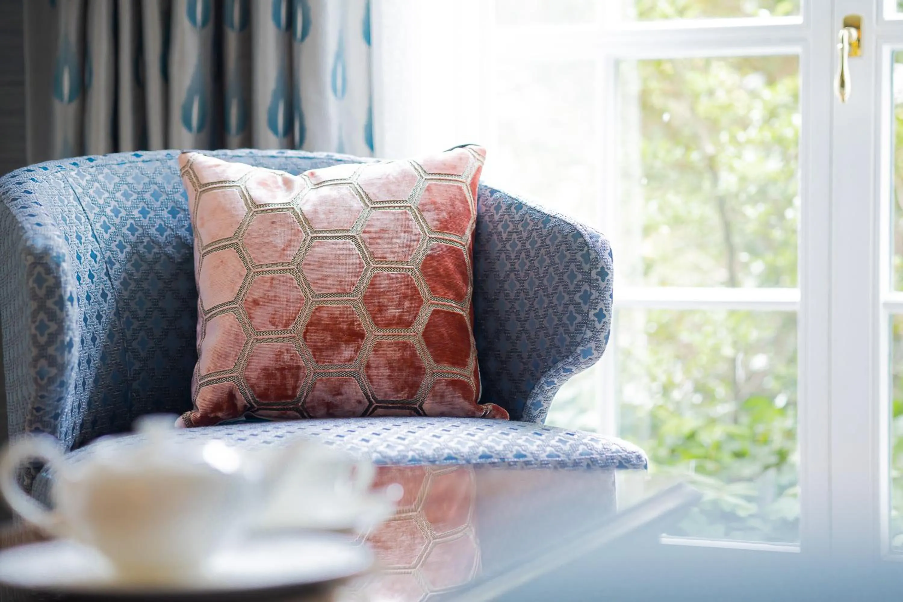 Decorative detail in Hotel Stadt Hamburg