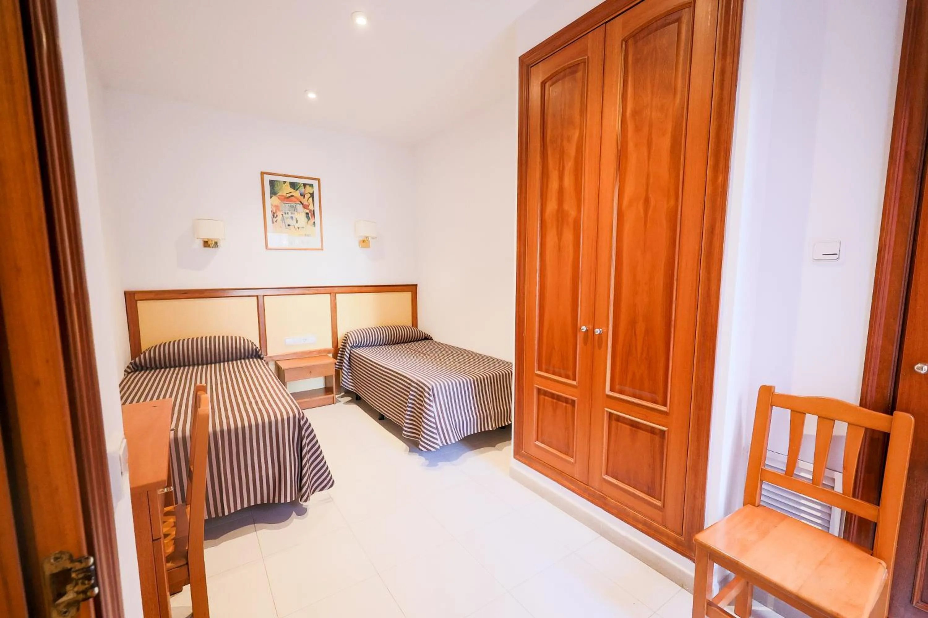 Bed in Apartamentos Royal