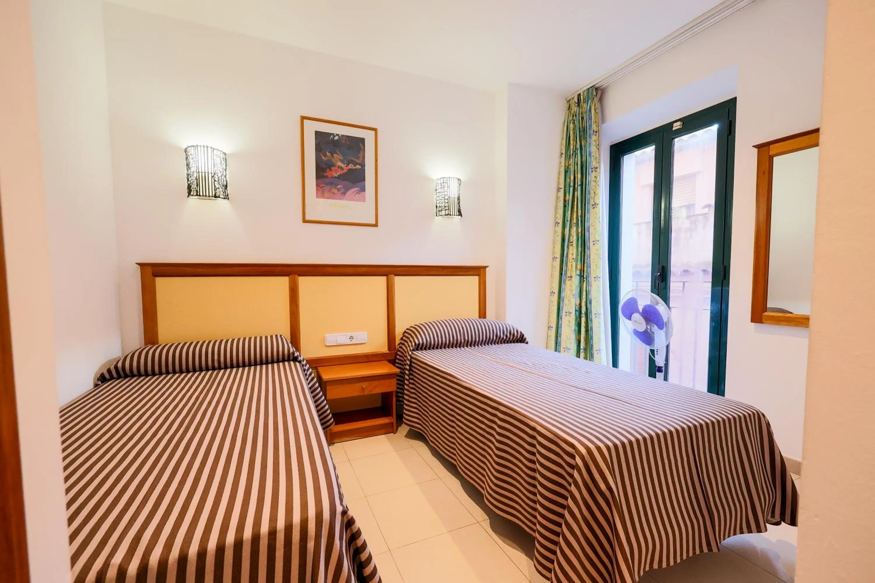 Bed in Apartamentos Royal