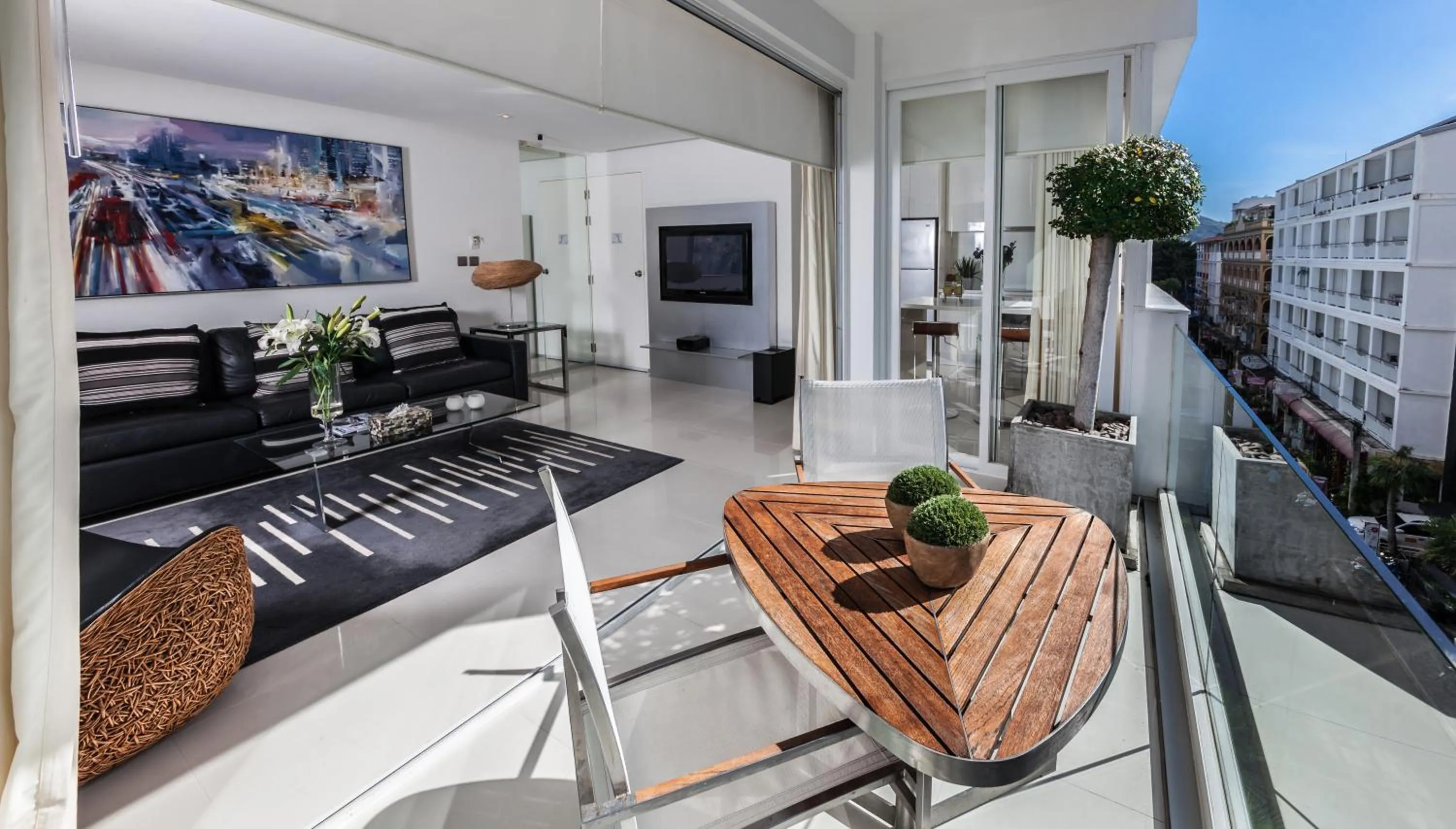 Balcony/Terrace in BYD Lofts - Boutique Hotel & Serviced Apartments - Patong Beach, Phuket