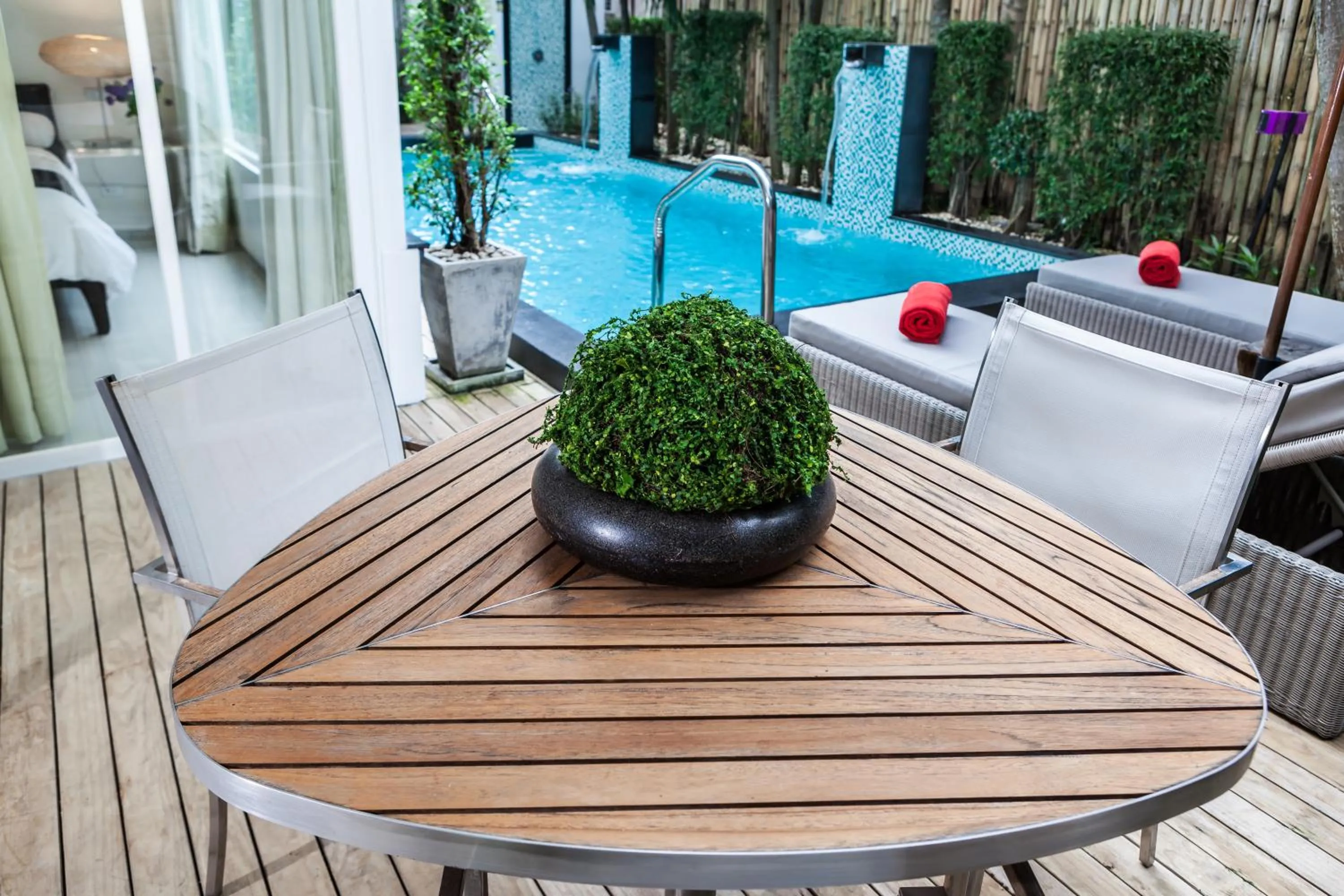 Balcony/Terrace in BYD Lofts - Boutique Hotel & Serviced Apartments - Patong Beach, Phuket