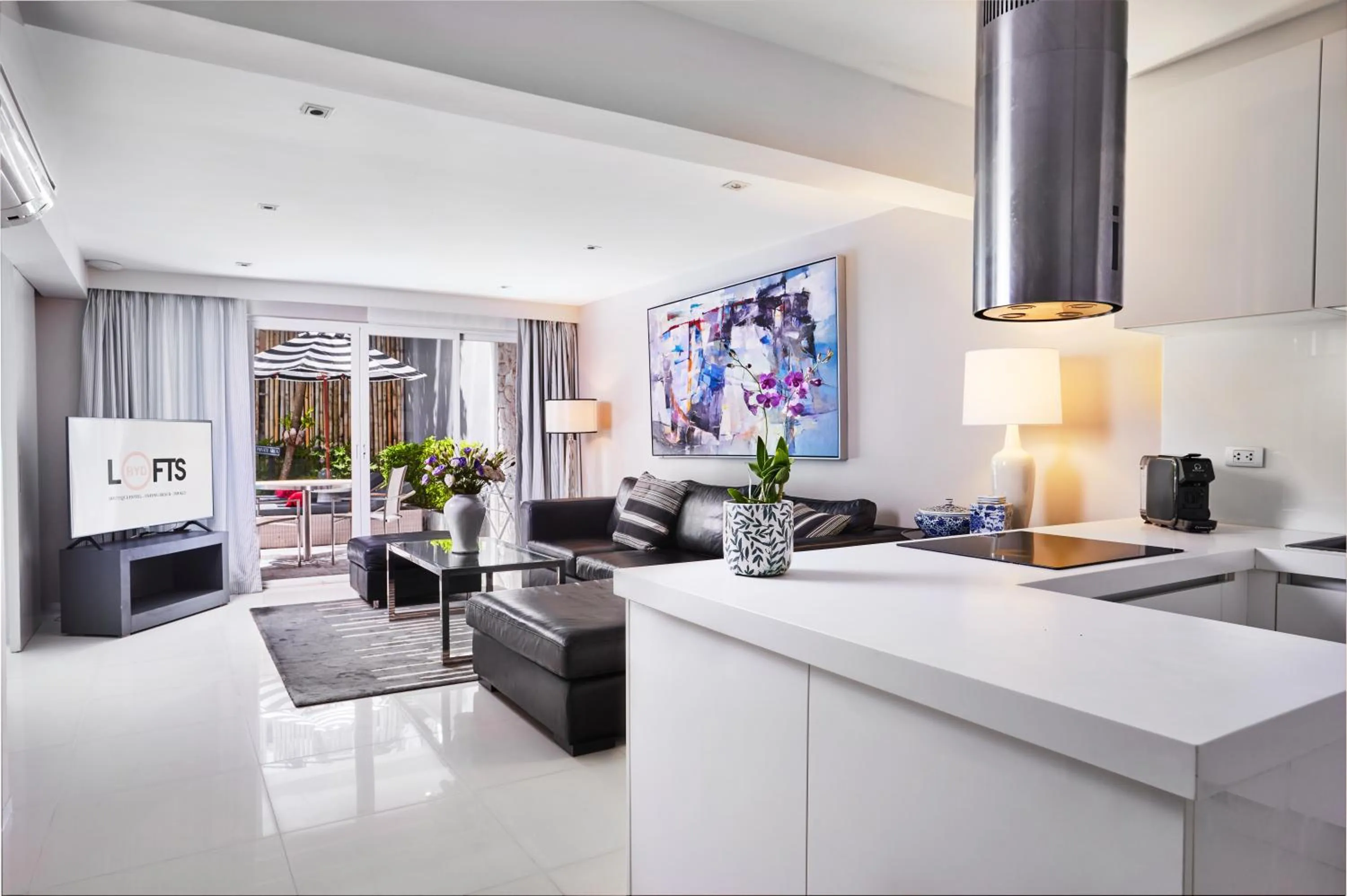 Living room in BYD Lofts - Boutique Hotel & Serviced Apartments - Patong Beach, Phuket