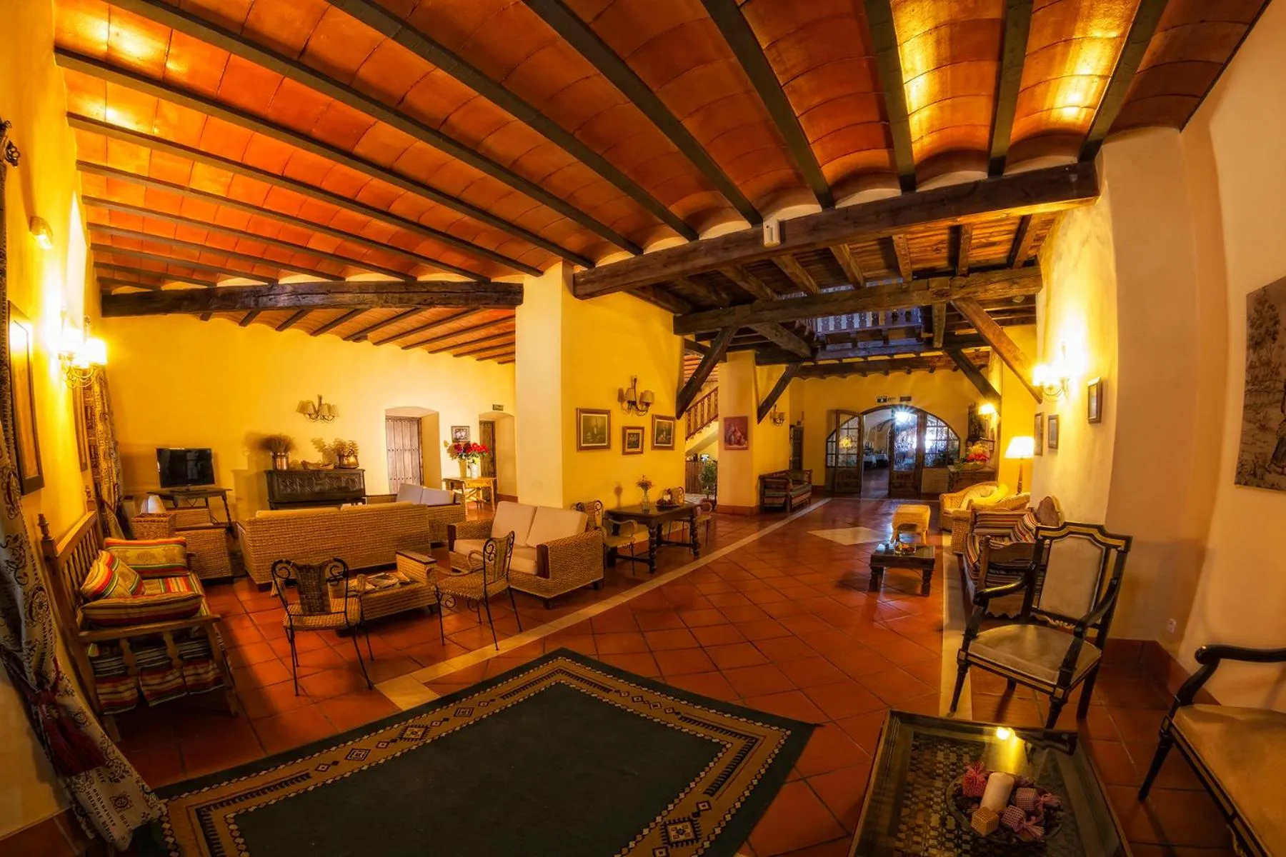 Lobby or reception in Hotel Bodega La Venta