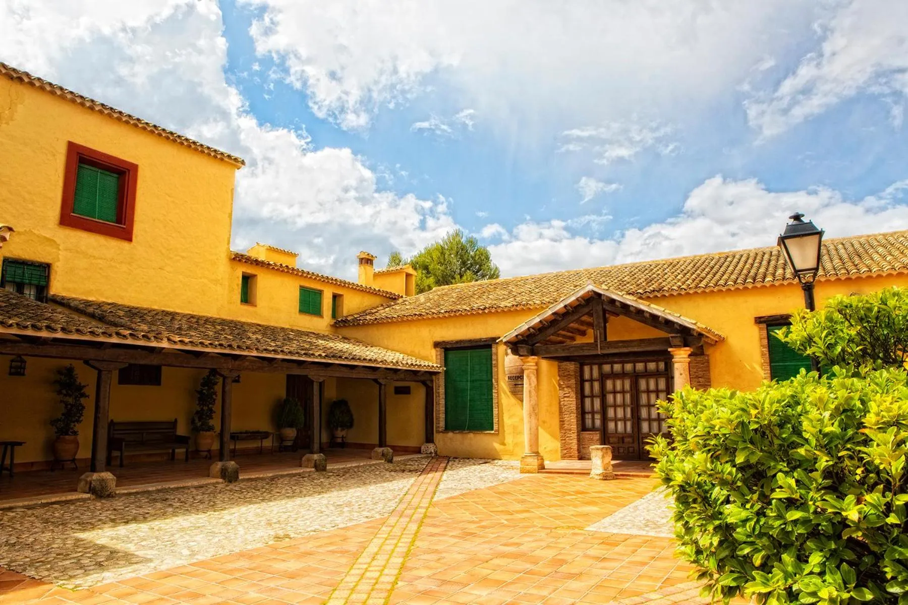 Property building in Hotel Bodega La Venta