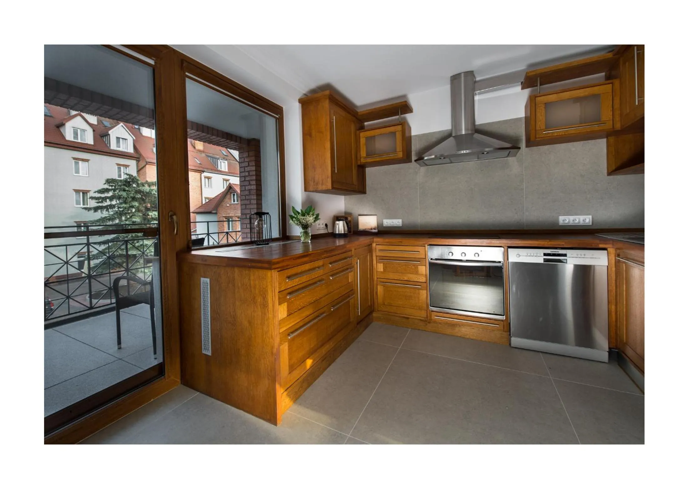 Kitchen or kitchenette in Hotel Nad Pisą