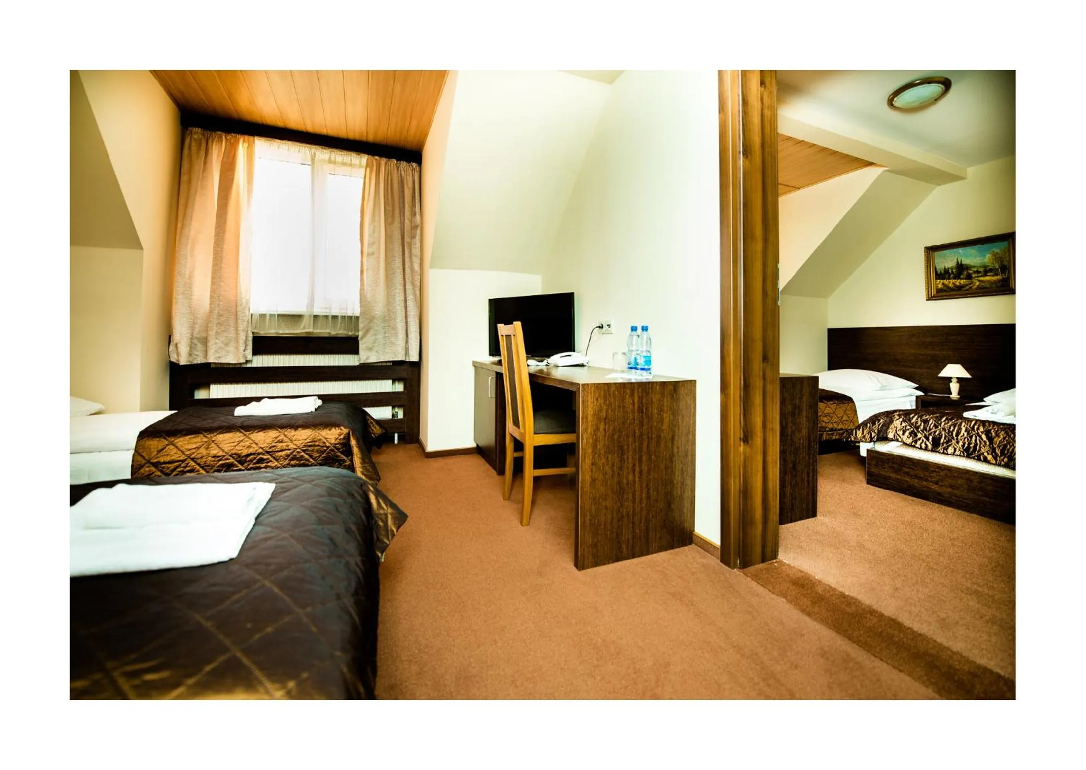 Bed in Hotel Nad Pisą