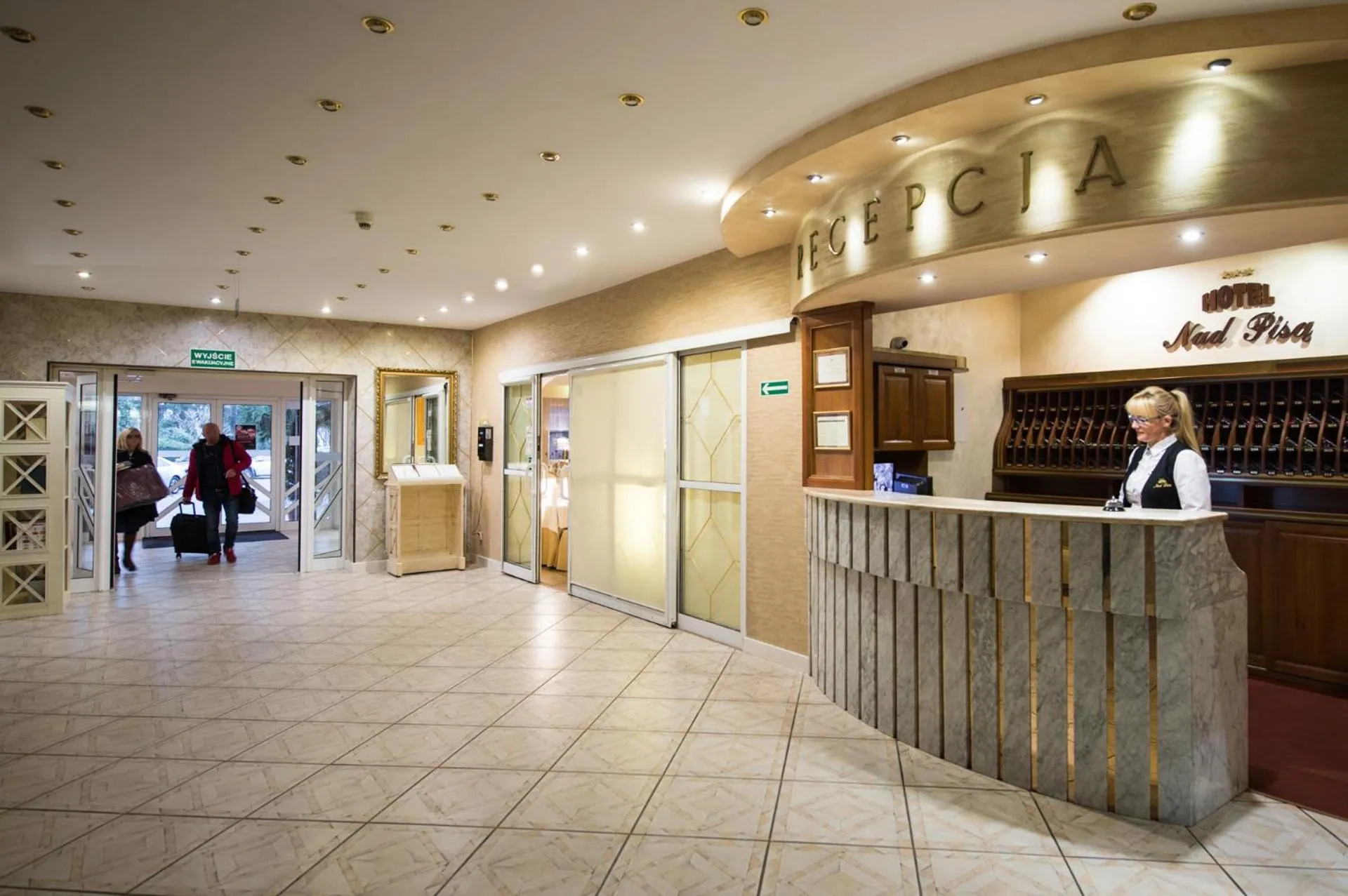 People in Hotel Nad Pisą