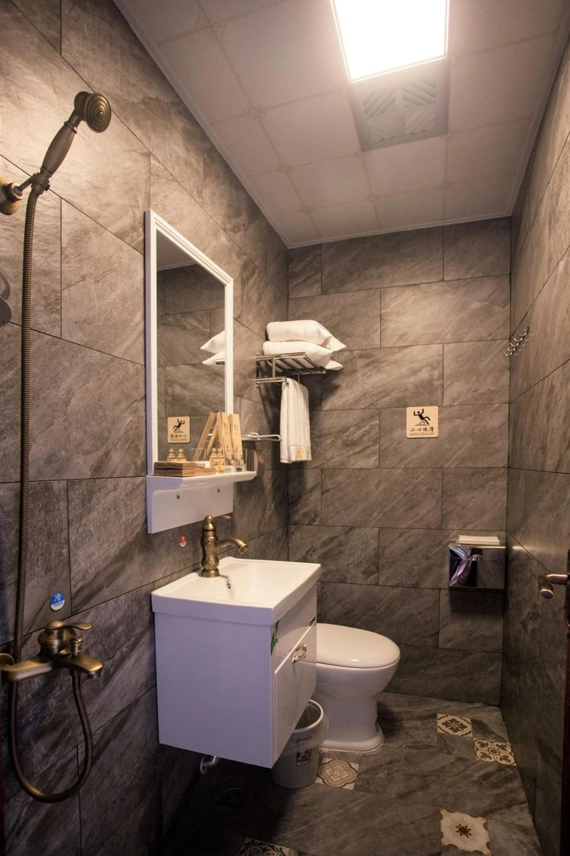 Bathroom in Manju Inn