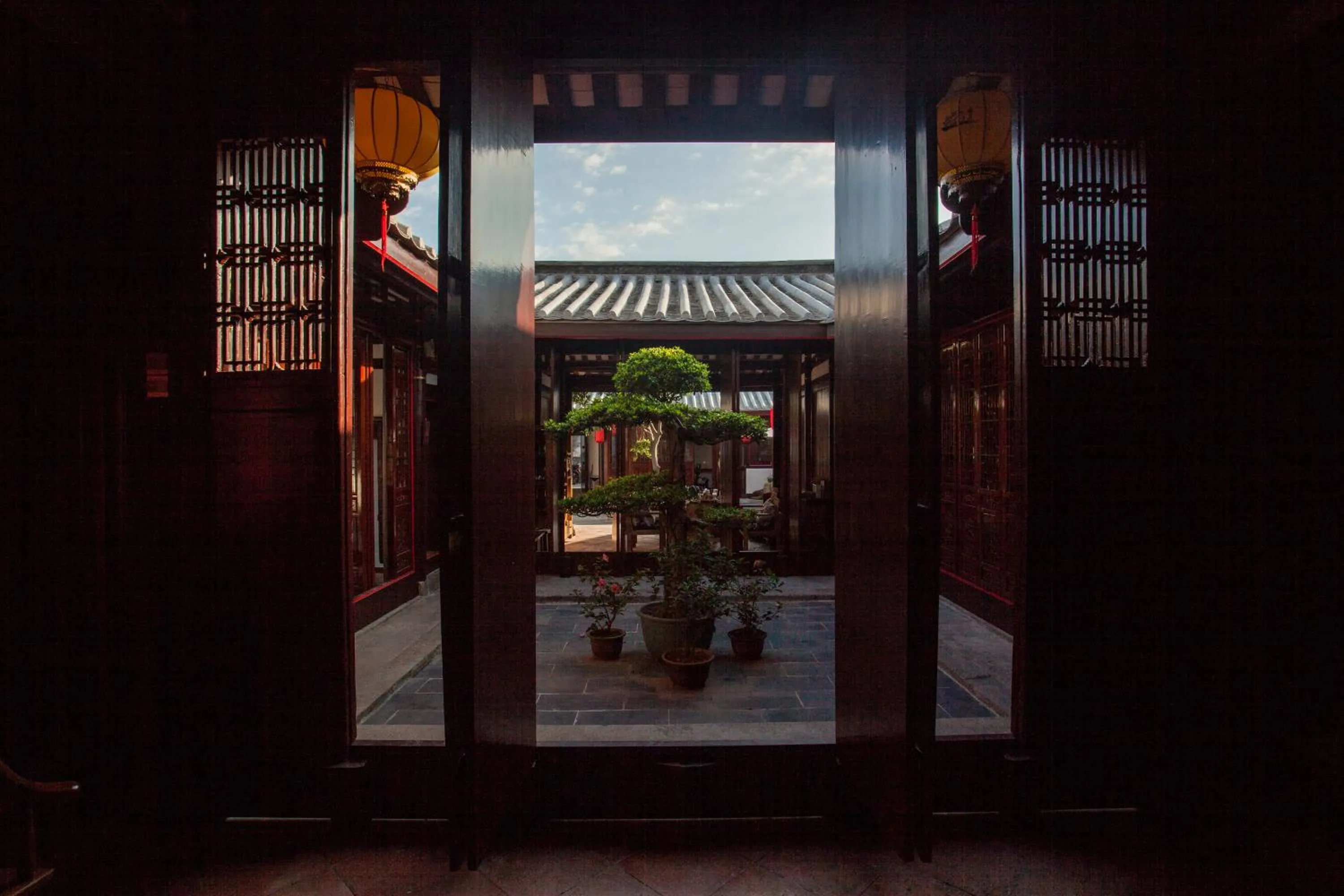 Patio in Manju Inn