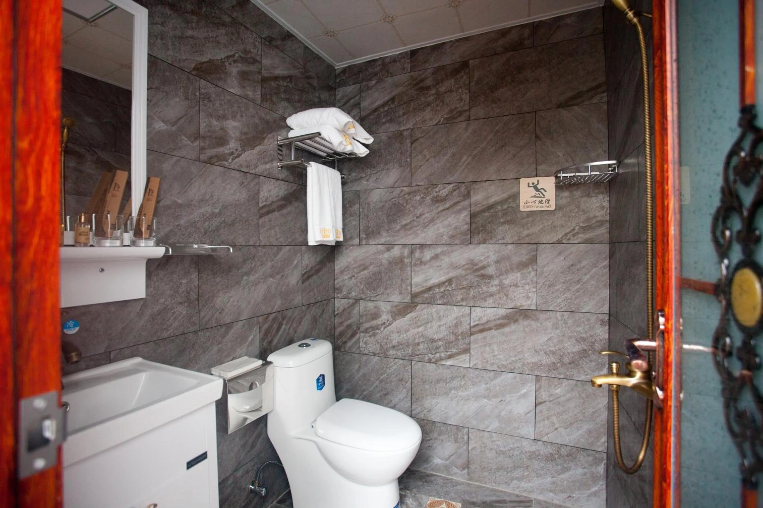 Bathroom in Manju Inn