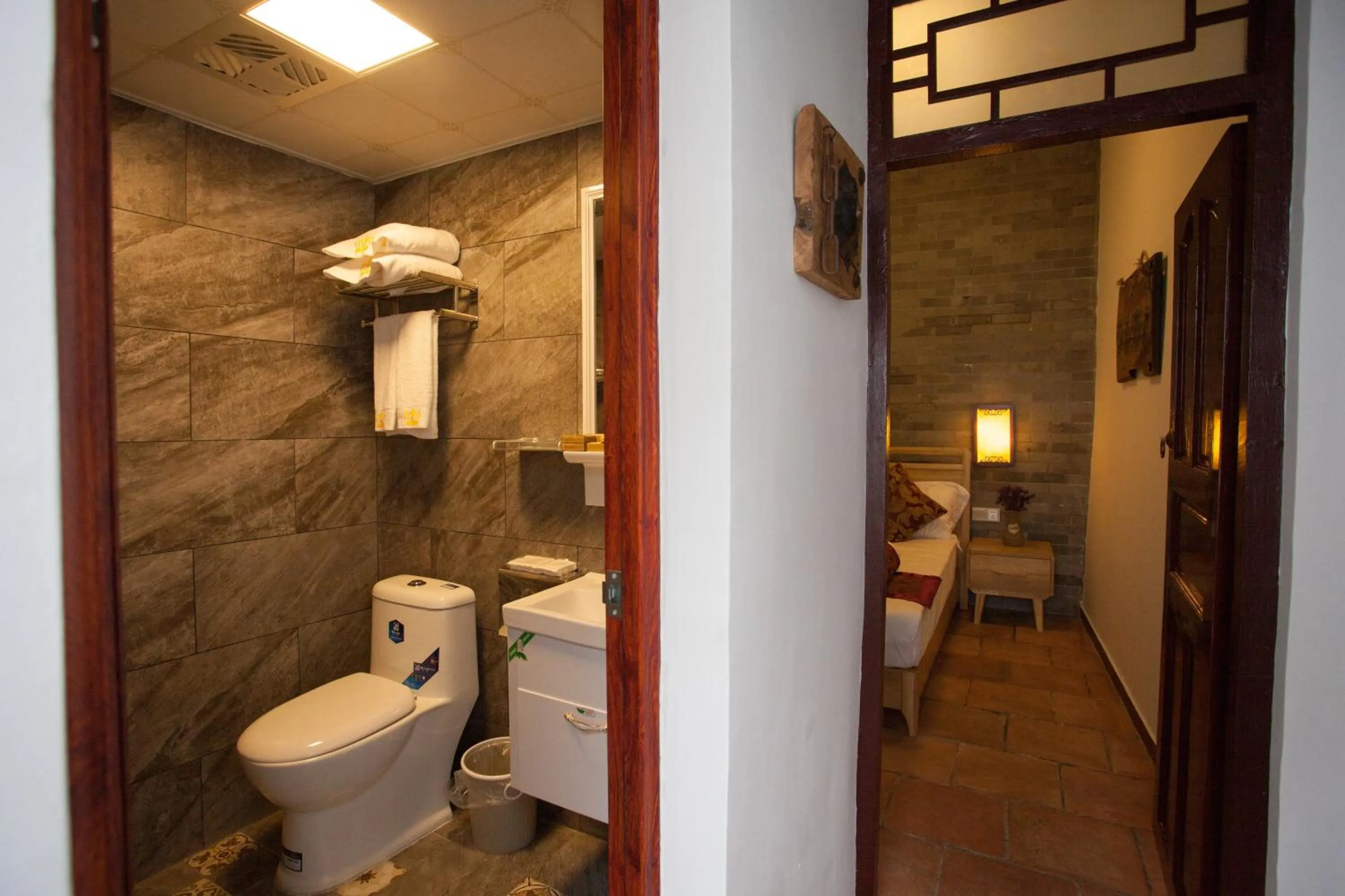 Bathroom in Manju Inn