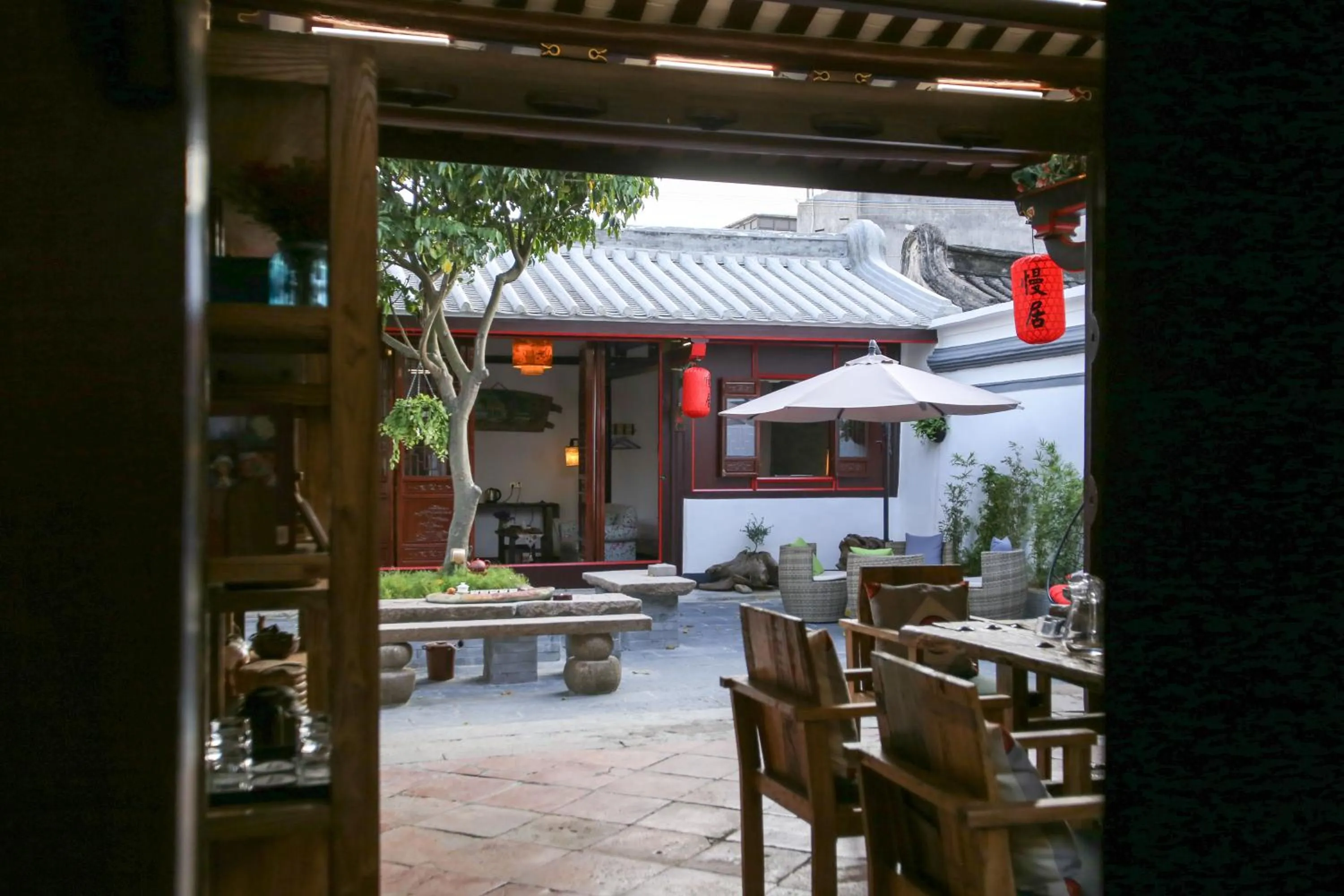 Living room in Manju Inn