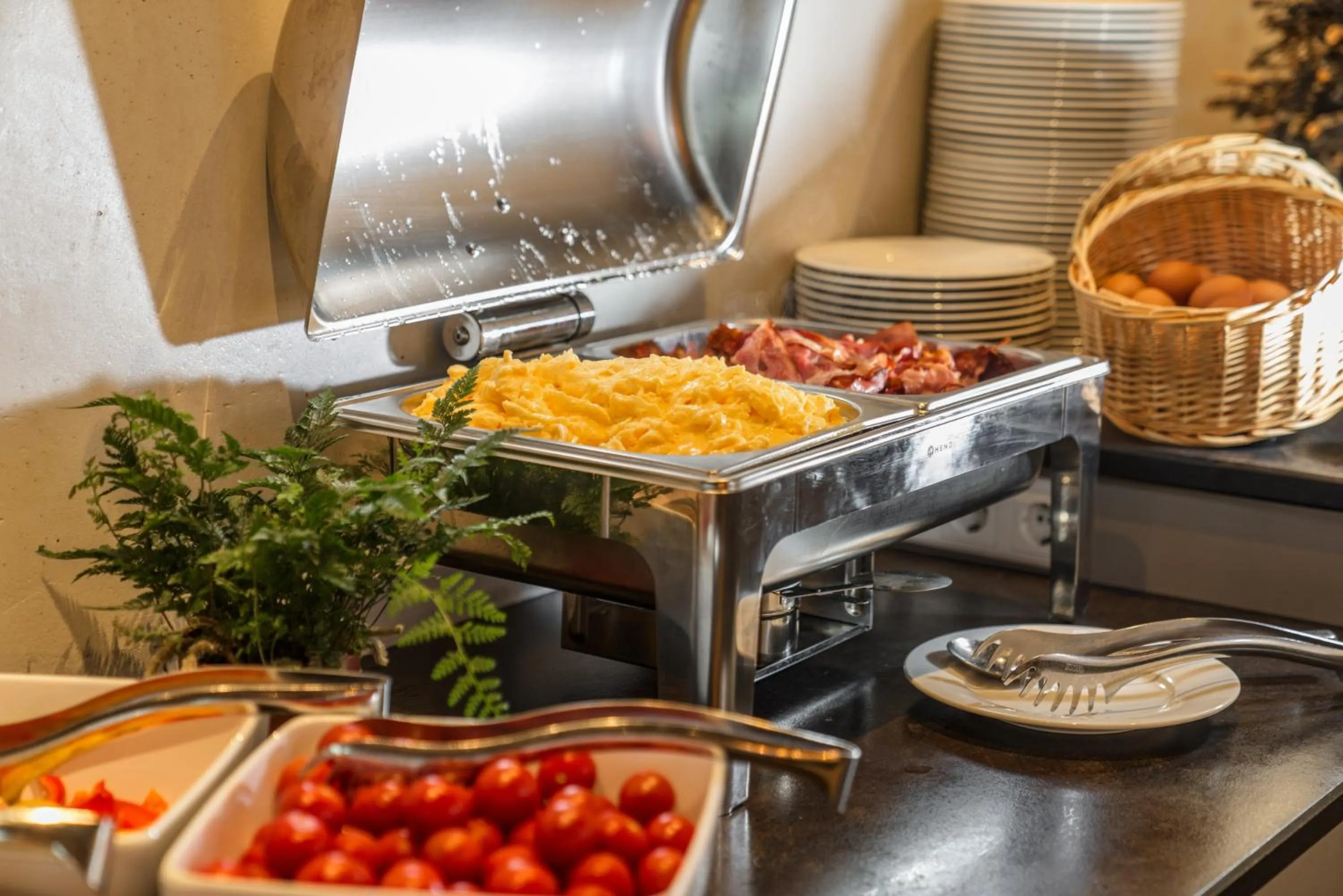 Buffet breakfast in Ferienalm Panorama Apartments