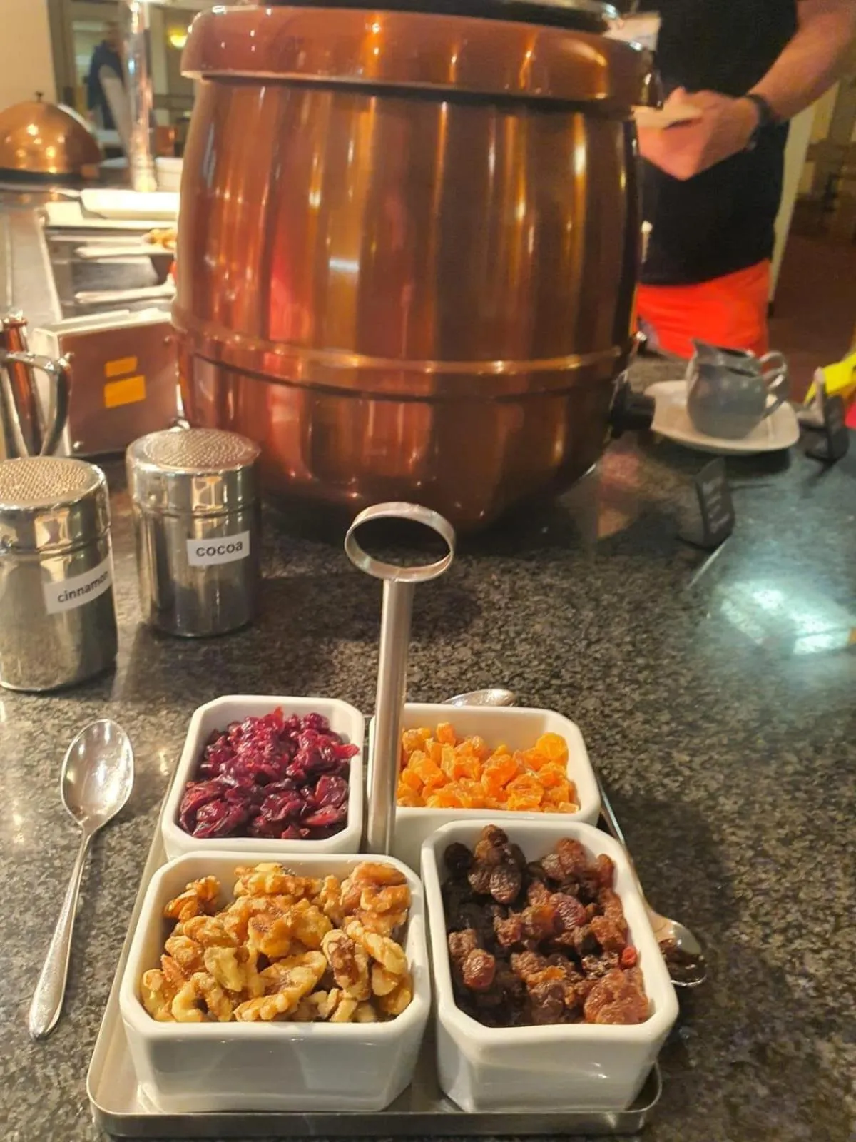 Buffet breakfast in Cranfield Management Development Centre