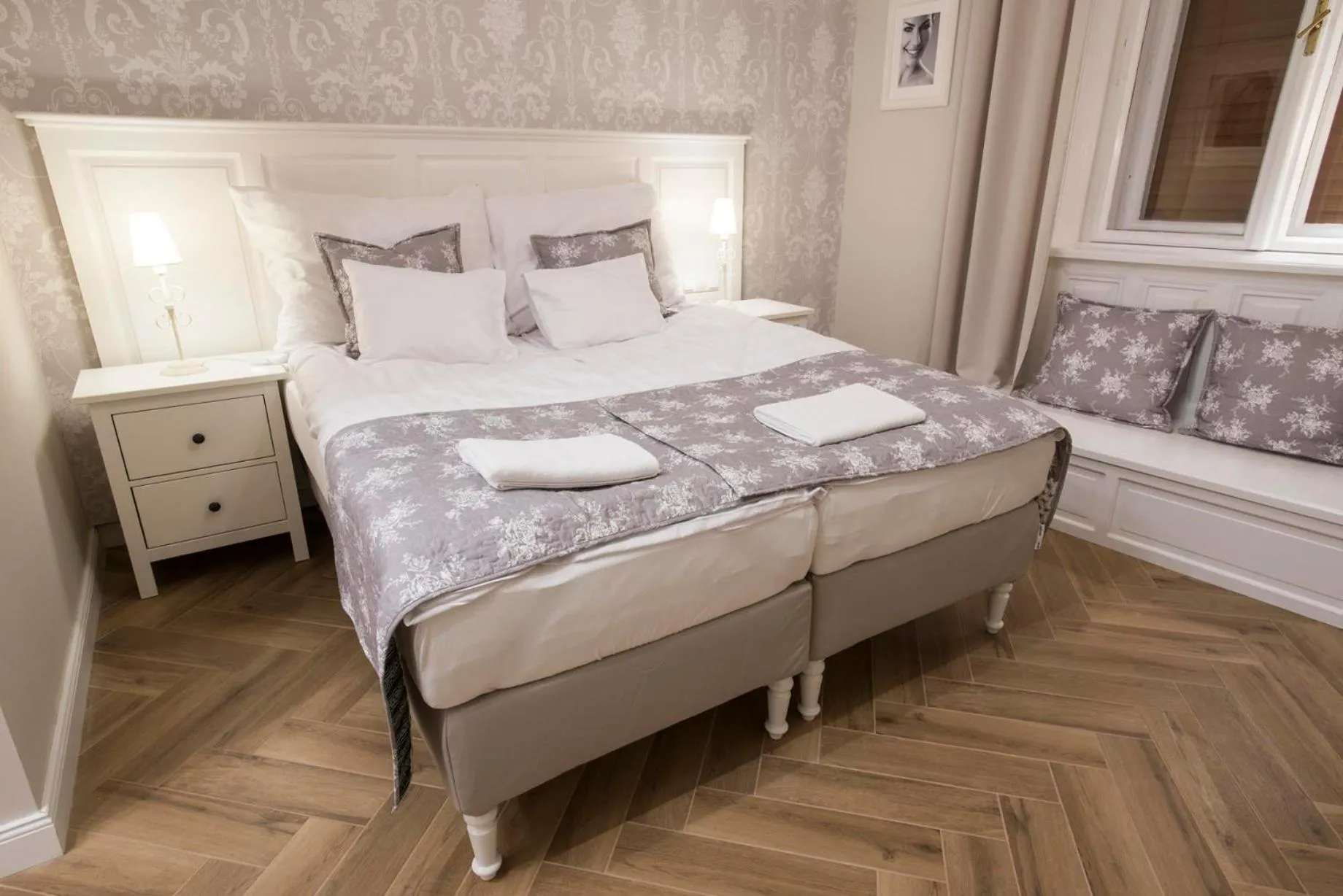 Bed in Serenity Boutique Budapest