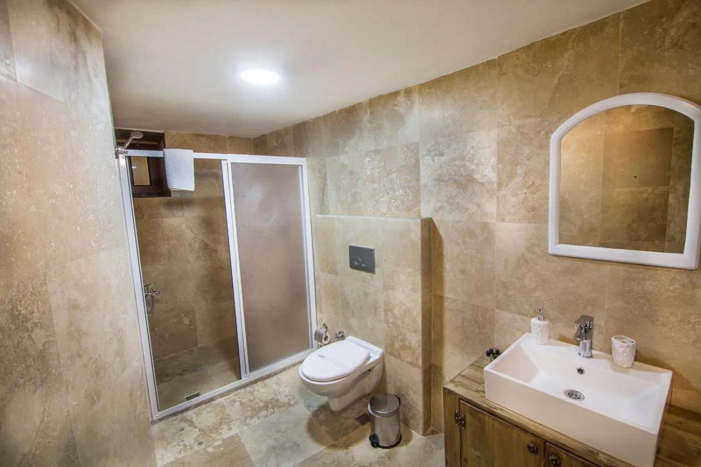 Shower in Cappadocia Ozbek Stone House