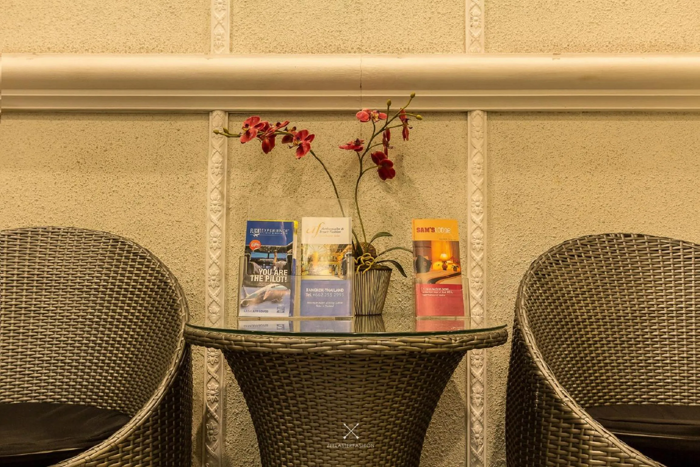 Lobby or reception in Sam's Lodge