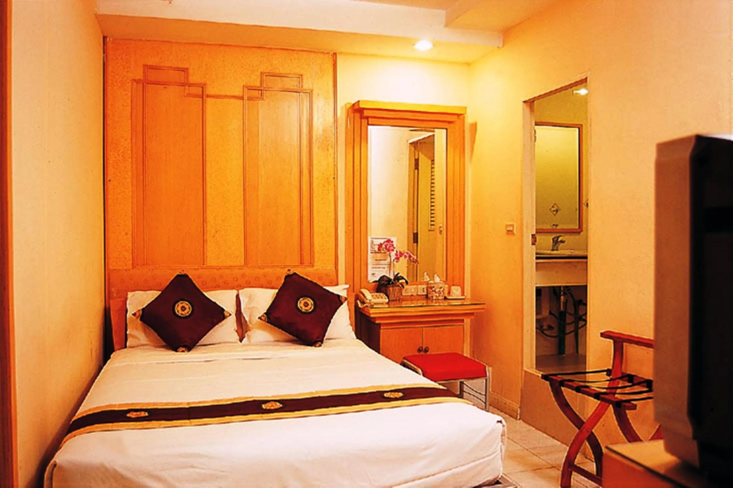 Bedroom in Sam's Lodge