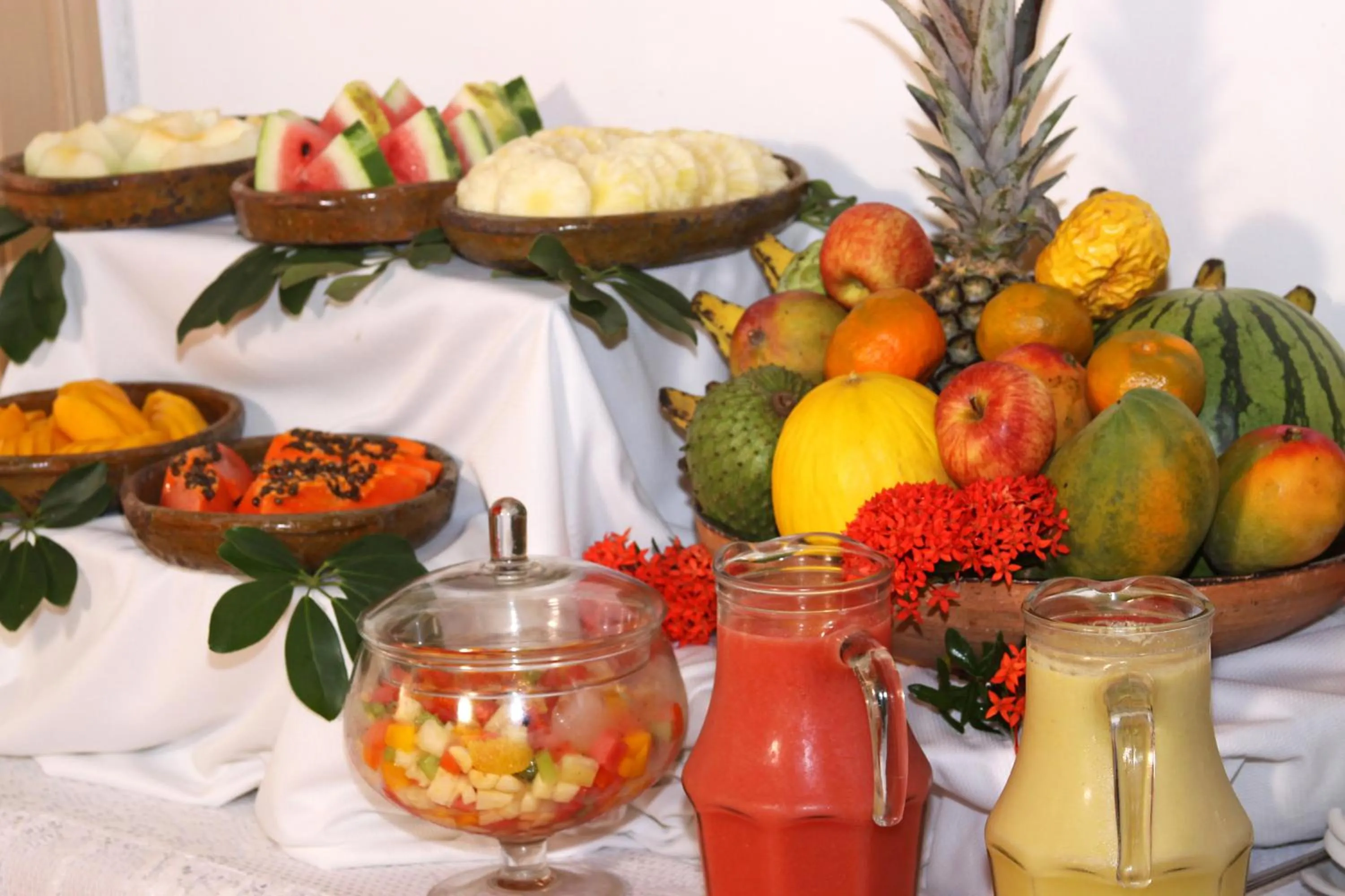 Food in Pousada dos Quatro Cantos