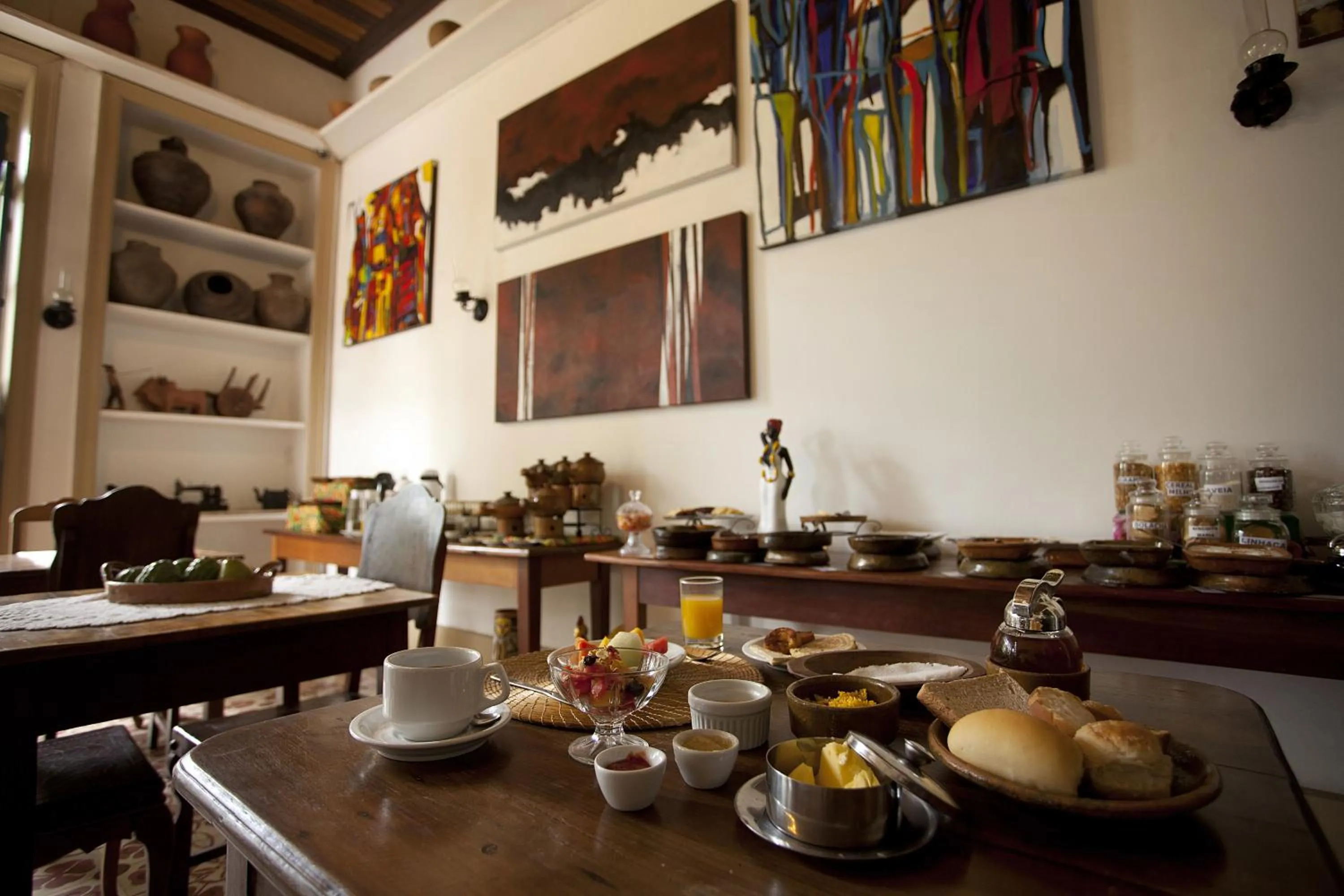 Restaurant/places to eat in Pousada dos Quatro Cantos