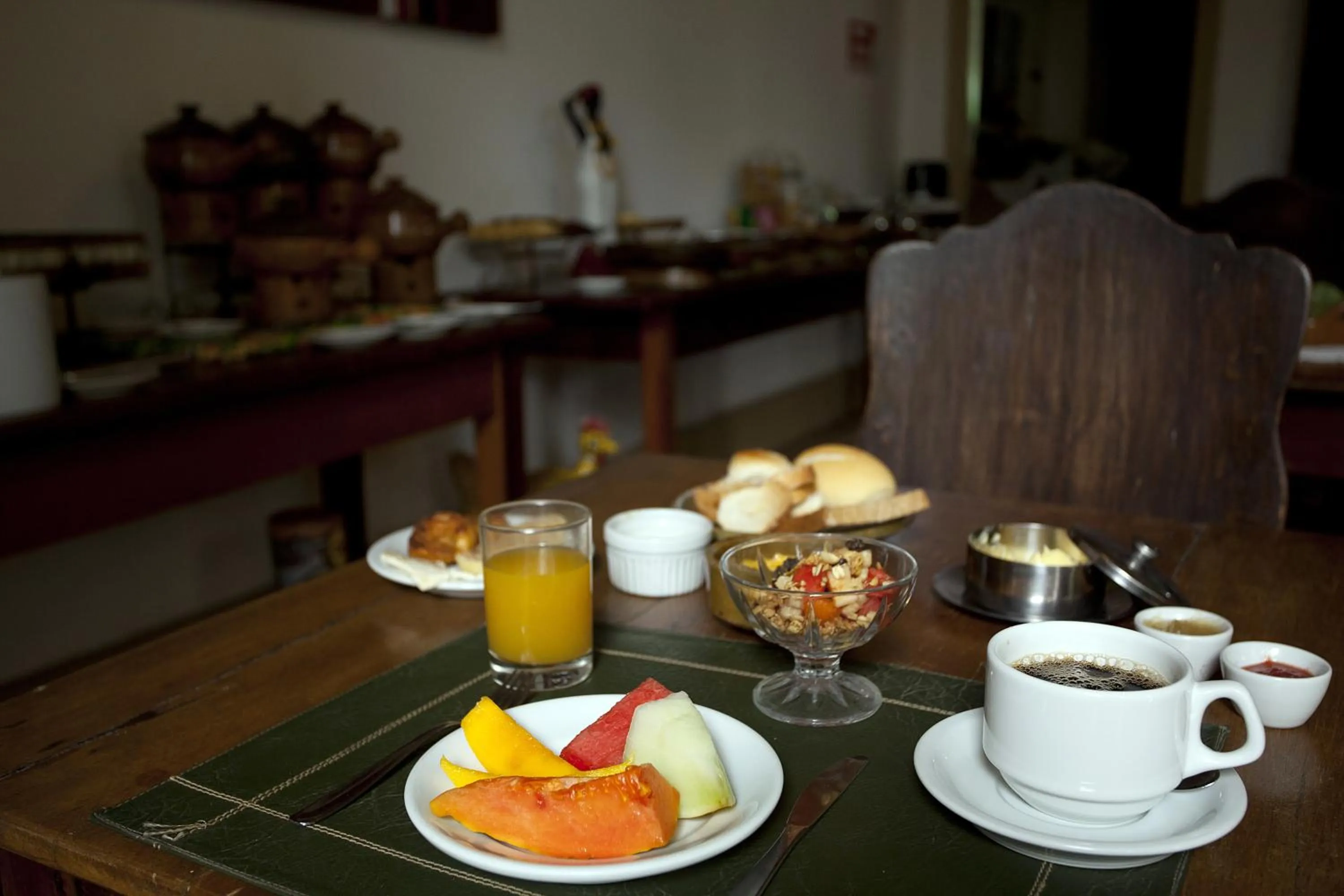 Food in Pousada dos Quatro Cantos