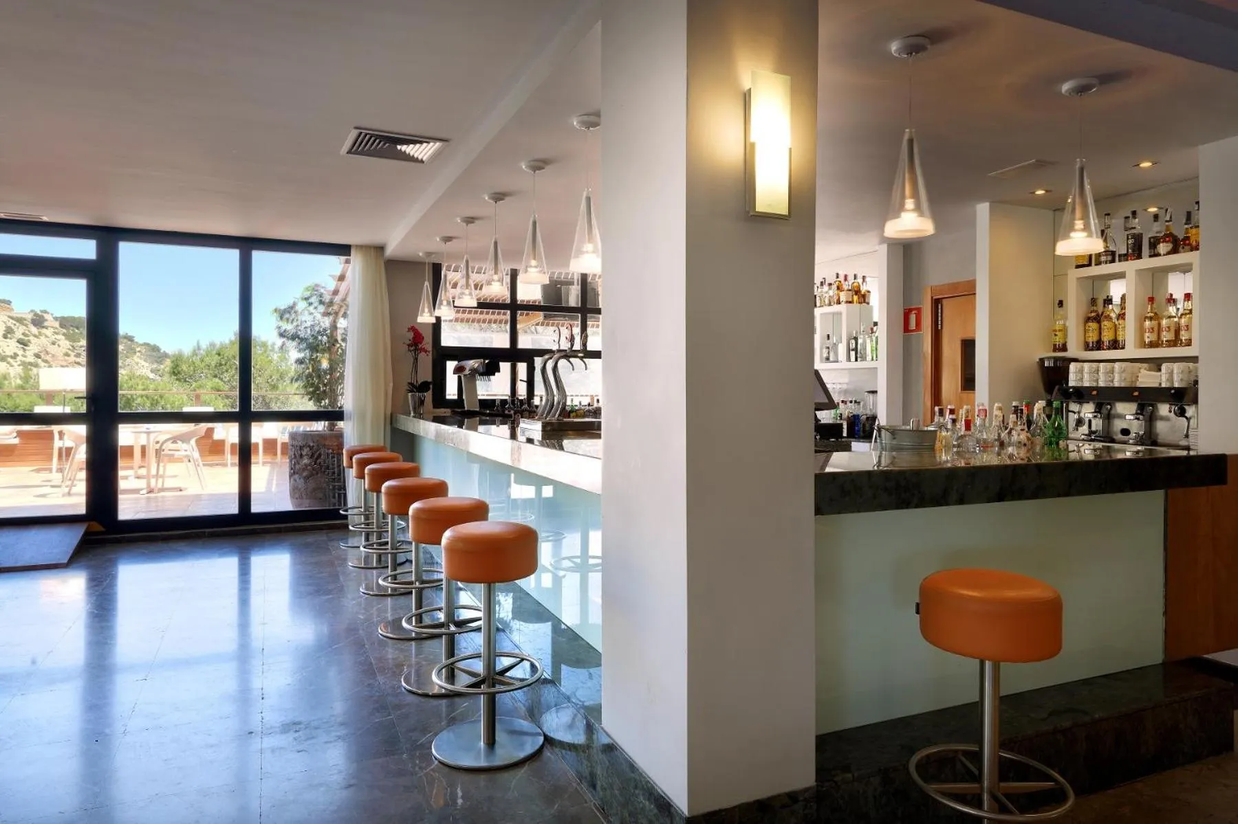 Lounge or bar in Palladium Hotel Cala Llonga - Adults Only