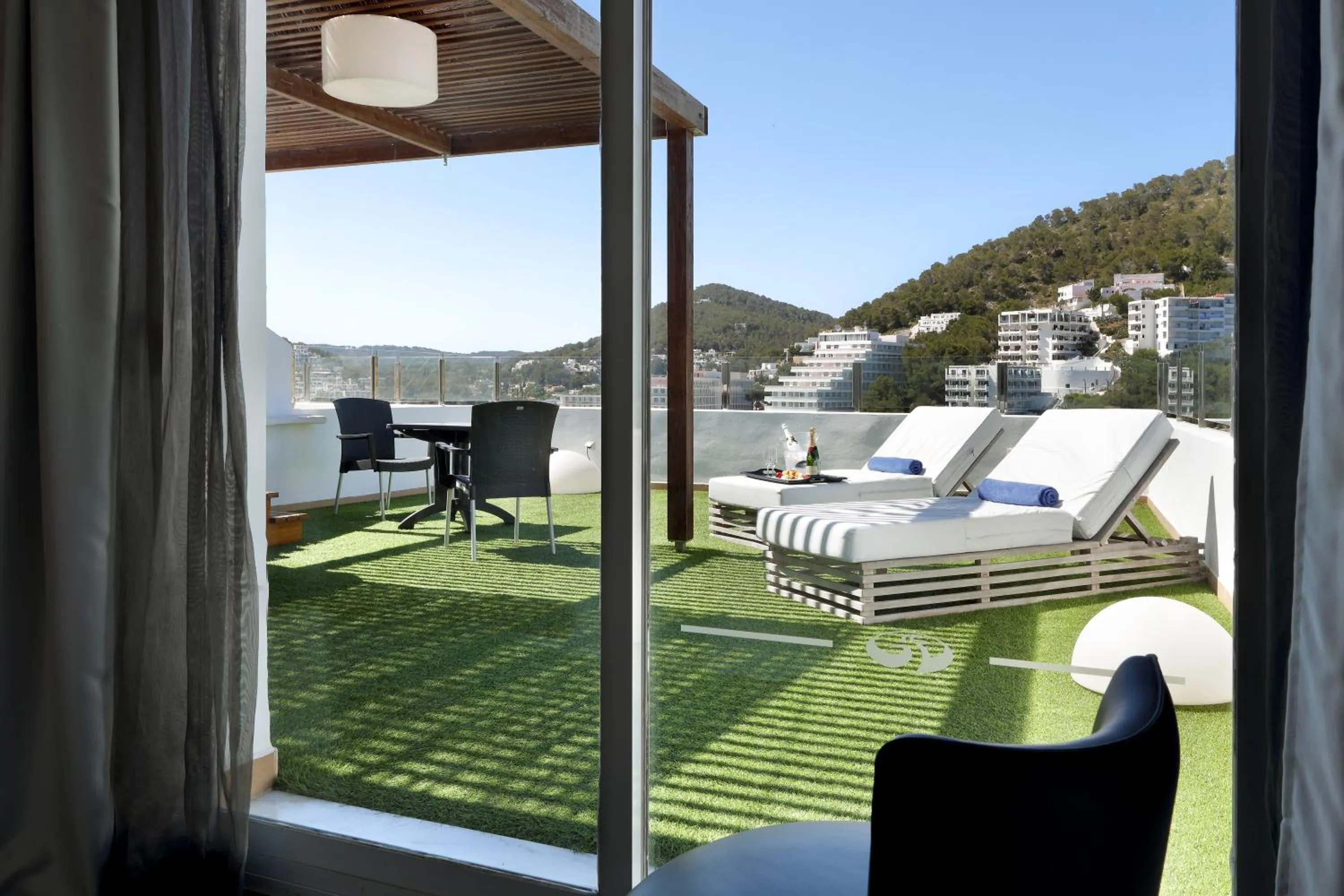 Balcony/Terrace in Palladium Hotel Cala Llonga - Adults Only